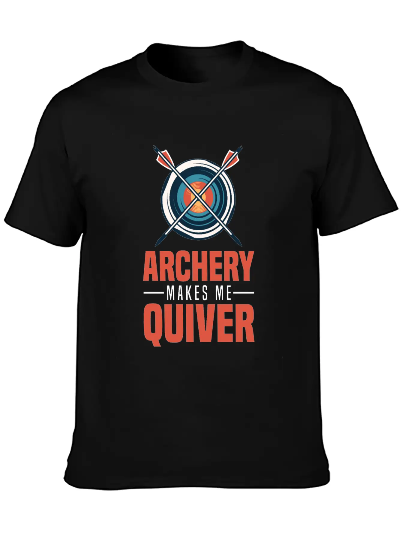 Archery Archer Bowman Unisex Short Sleeve Soft Cotton T-Shirt – Casual Everyday Wear