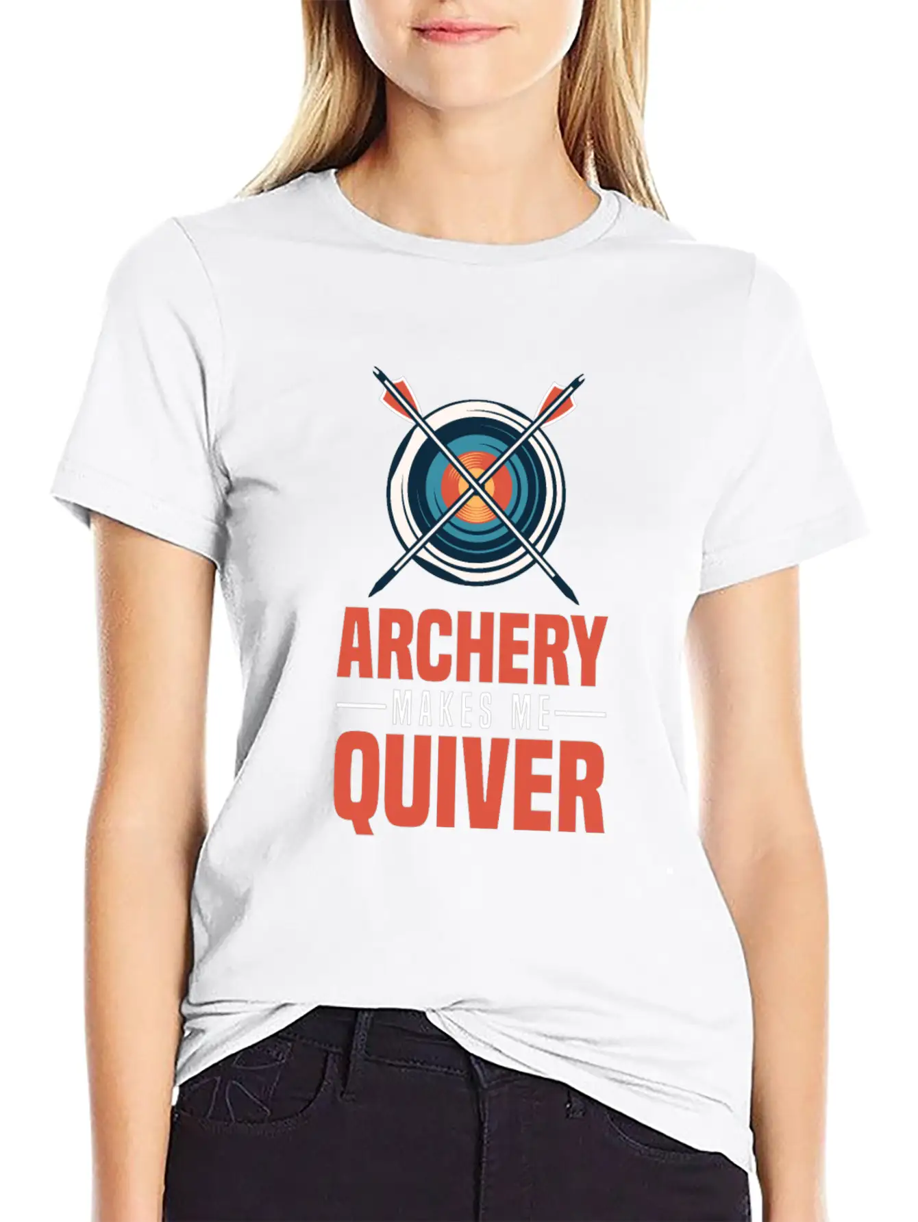 Archery Archer Bowman Unisex Short Sleeve Soft Cotton T-Shirt – Casual Everyday Wear