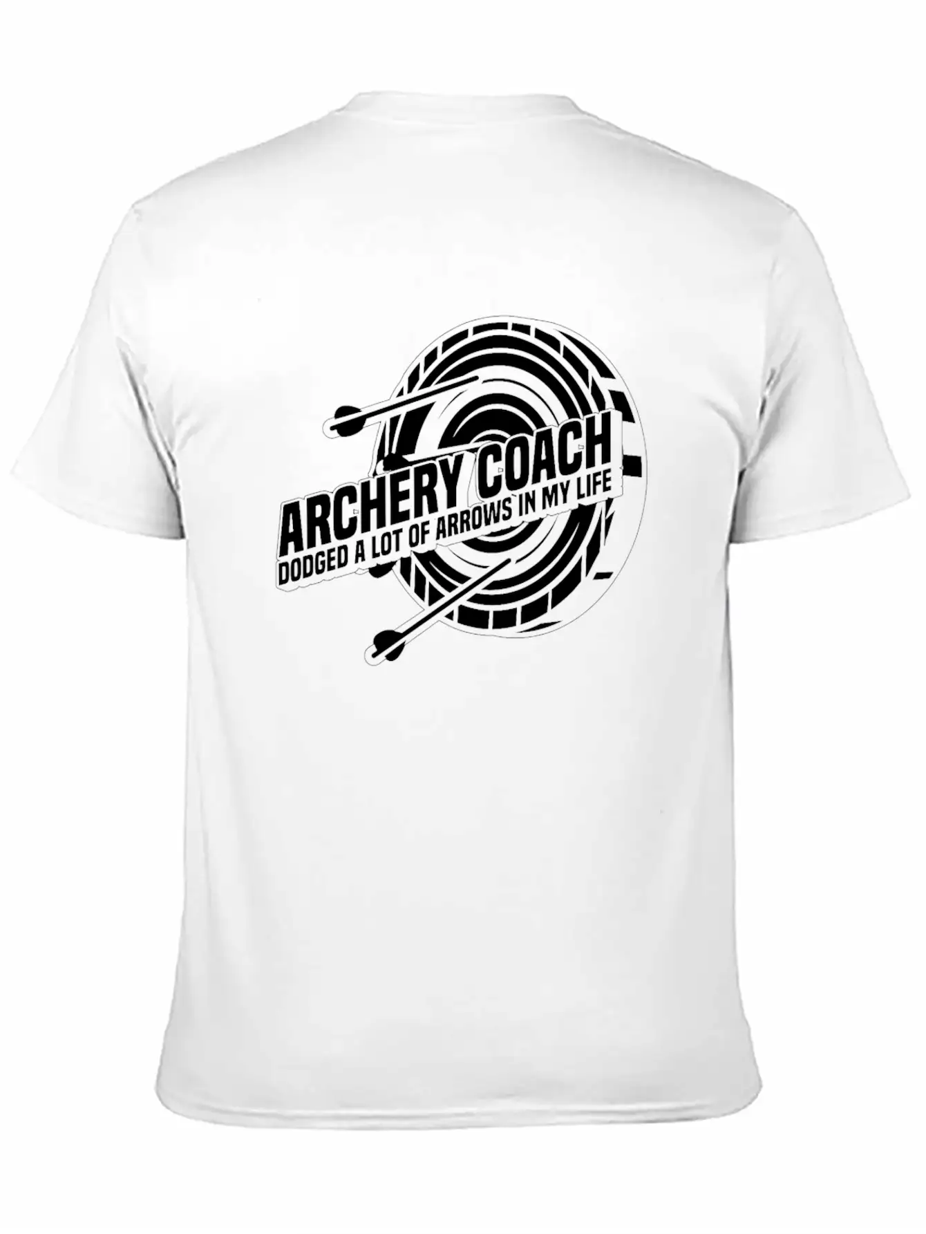 Archery Archery Coach Unisex Short Sleeve Soft Cotton T-Shirt – Casual Everyday Wear