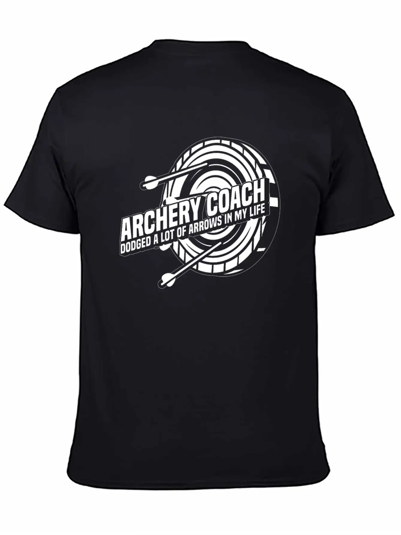 Archery Archery Coach Unisex Short Sleeve Soft Cotton T-Shirt – Casual Everyday Wear