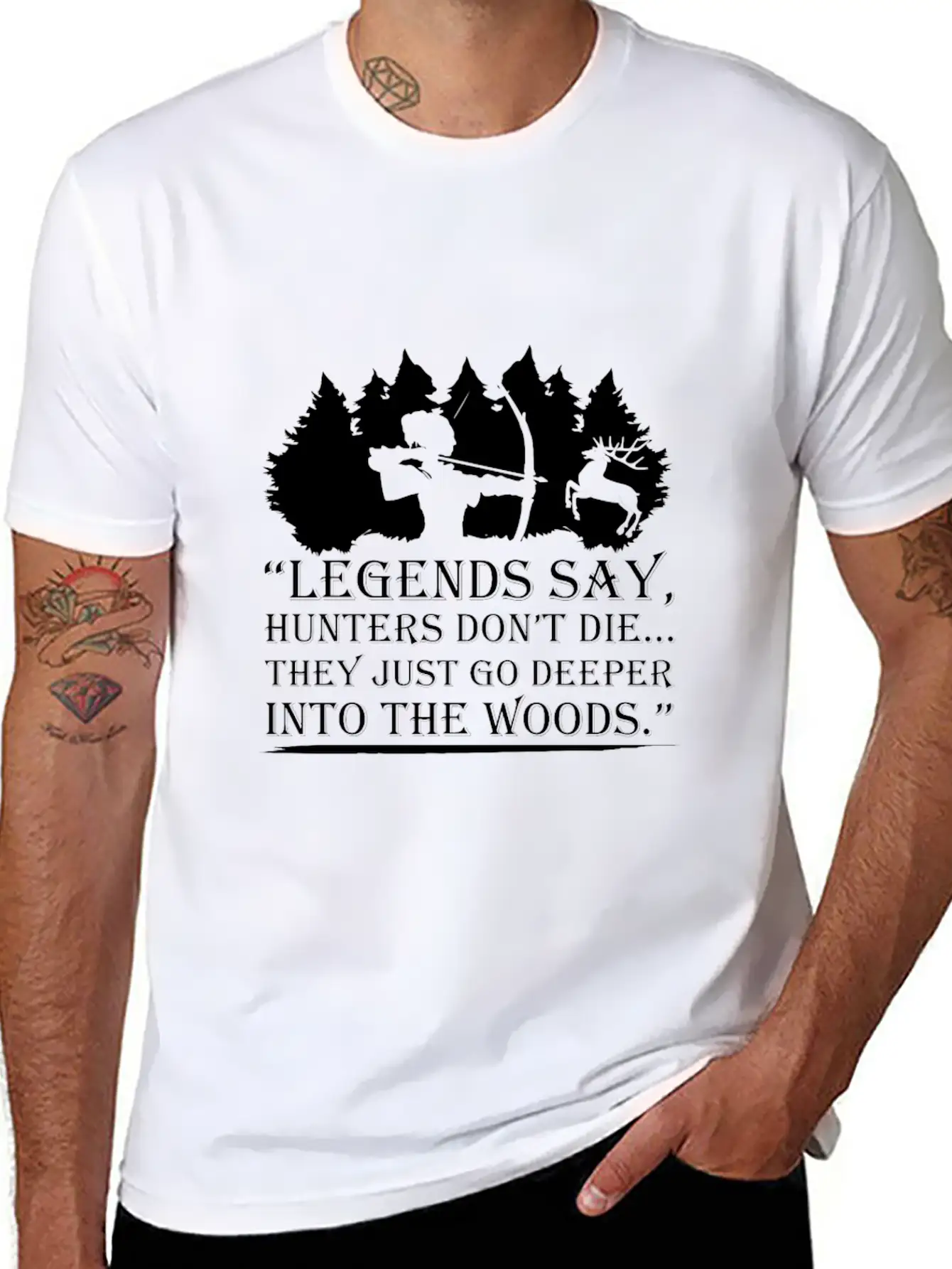 Archery Essential Unisex Summer Tee – Soft Cotton Casual Fit