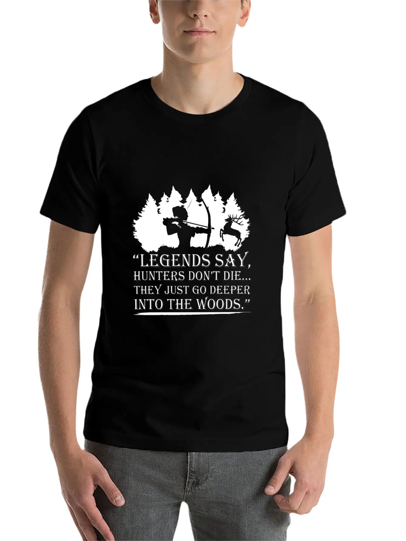 Archery Essential Unisex Summer Tee – Soft Cotton Casual Fit