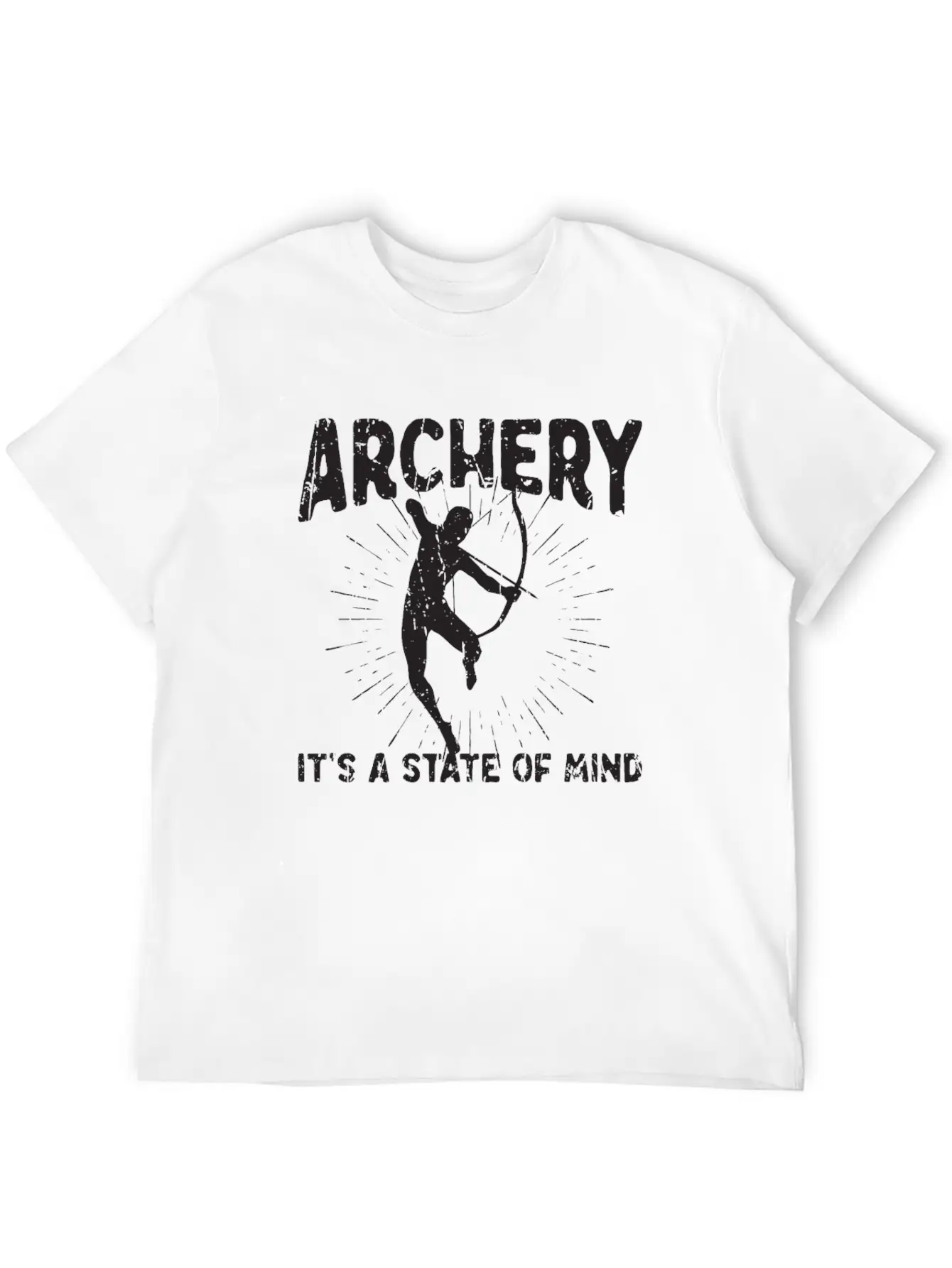 Archery, It's A State Of Mind - Archery Stylish Everyday T-Shirt – Unisex Basic Cotton Tee