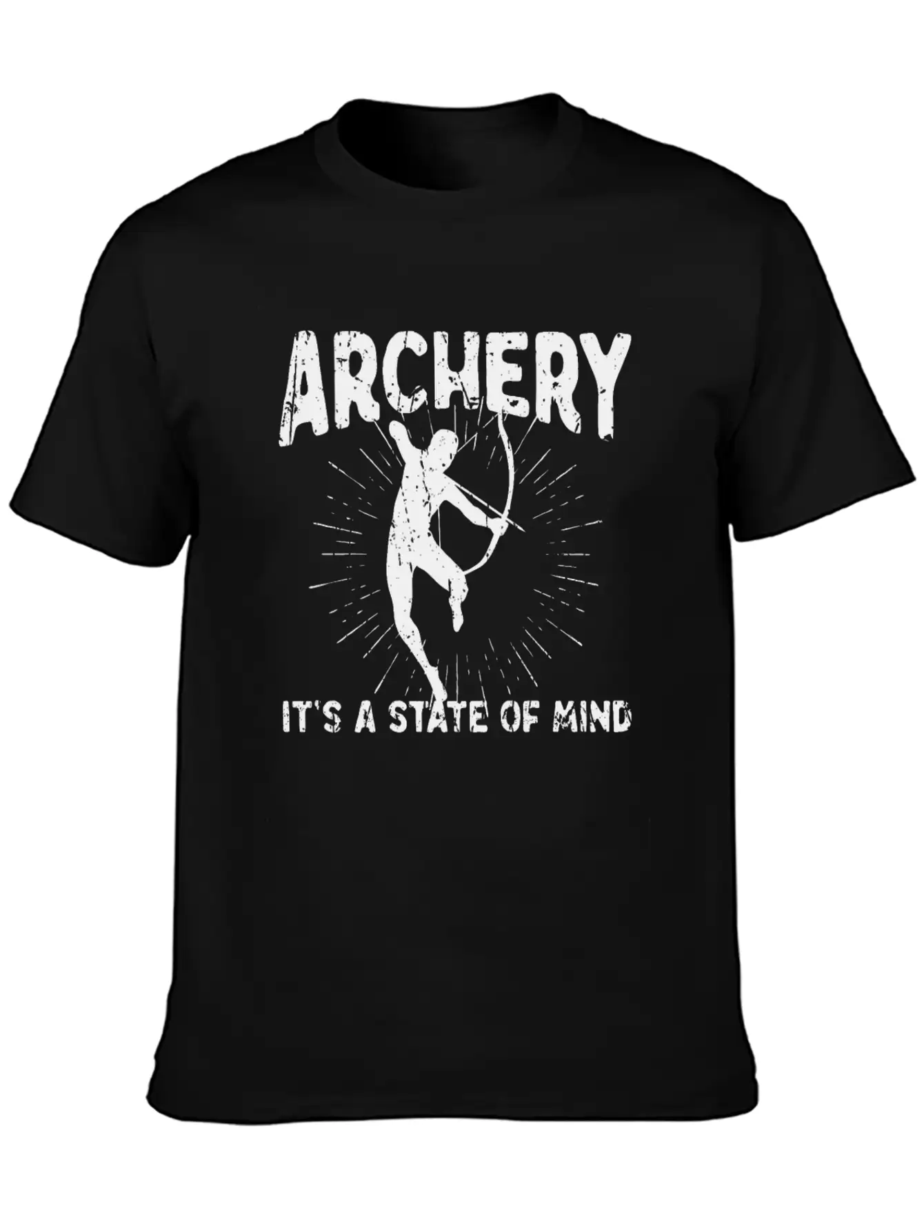 Archery, It's A State Of Mind - Archery Stylish Everyday T-Shirt – Unisex Basic Cotton Tee