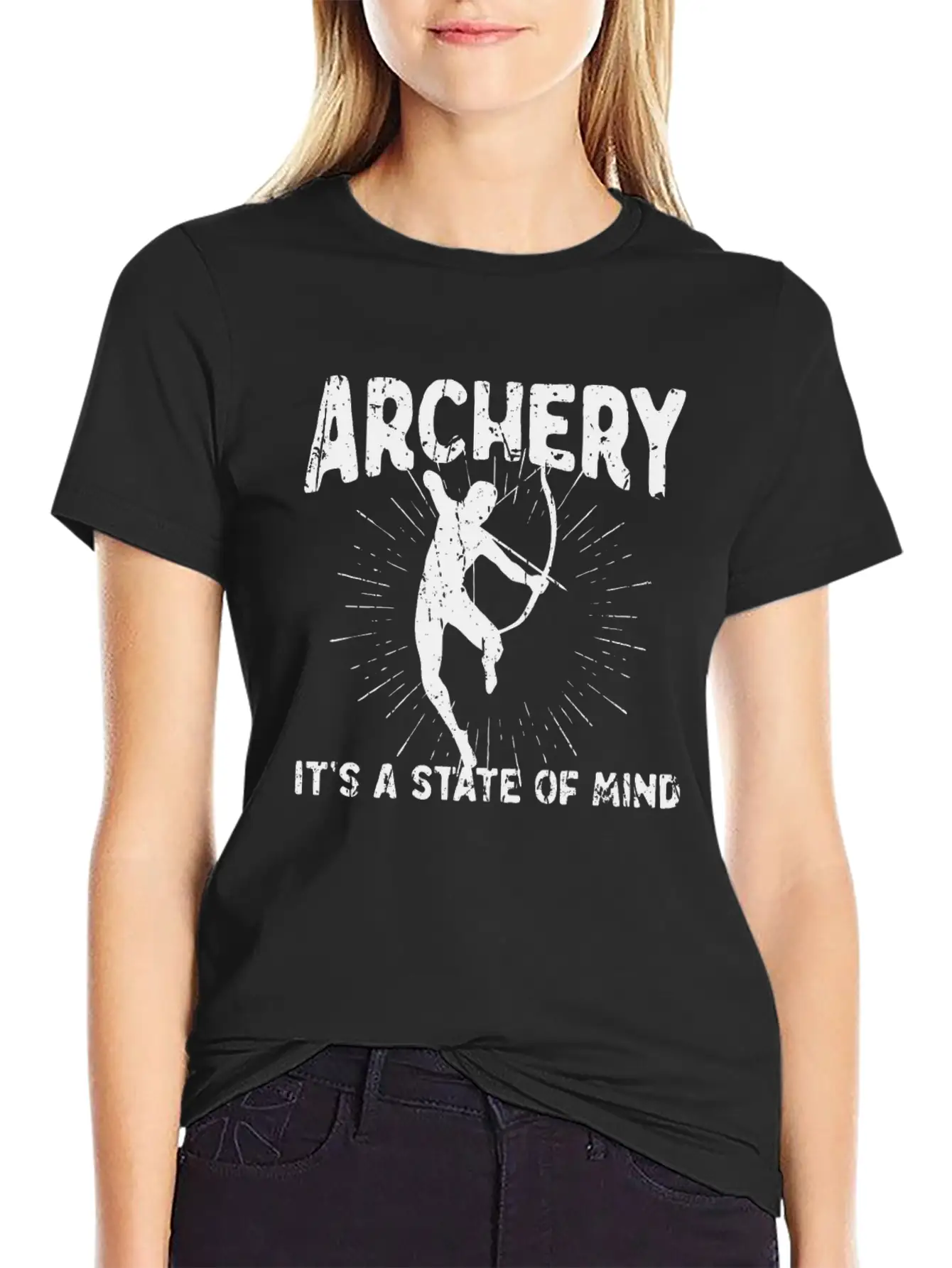 Archery, It's A State Of Mind - Archery Stylish Everyday T-Shirt – Unisex Basic Cotton Tee
