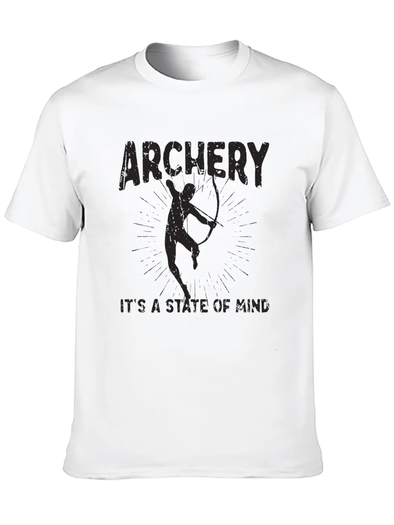 Archery, It's A State Of Mind - Archery Stylish Everyday T-Shirt – Unisex Basic Cotton Tee