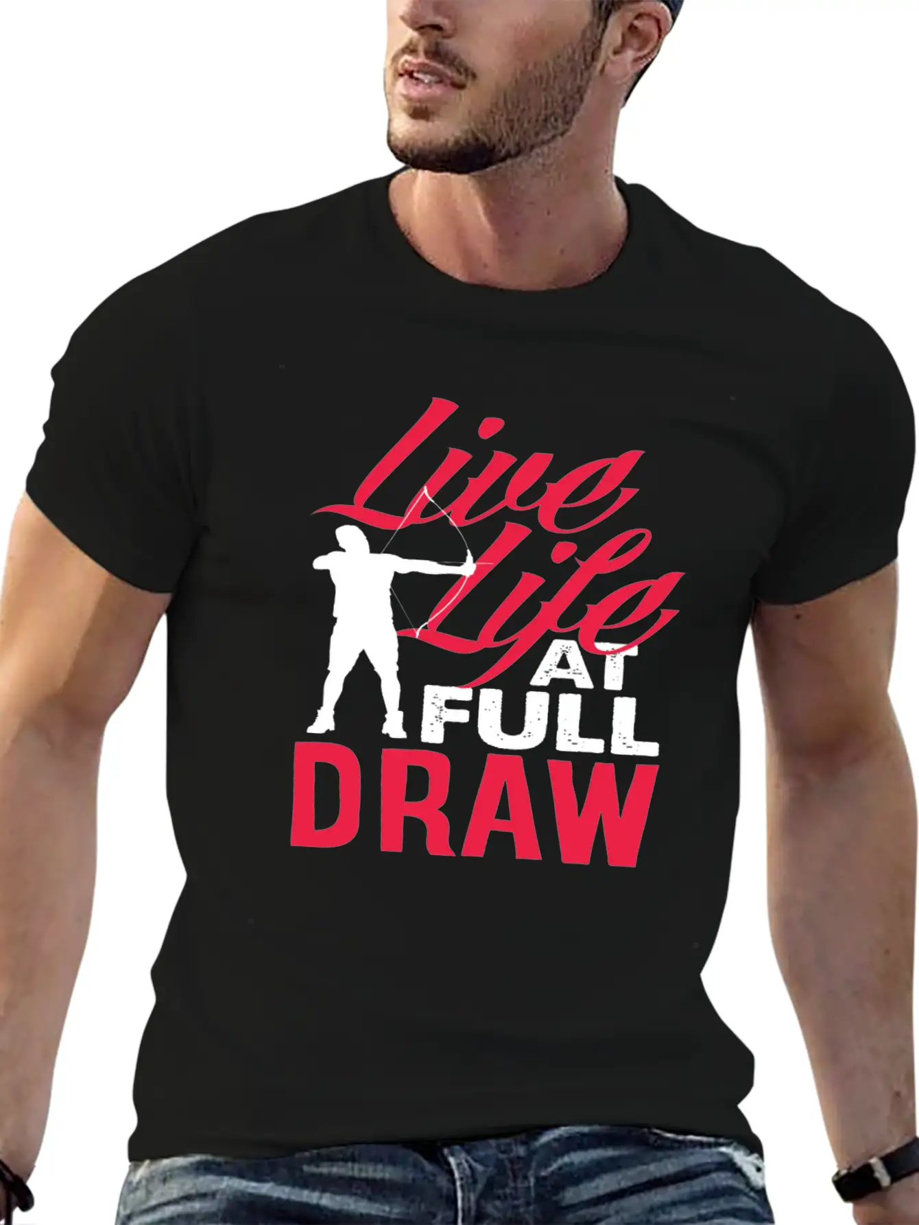 Archery Life Archer Unisex Short Sleeve Soft Cotton T-Shirt – Casual Everyday Wear