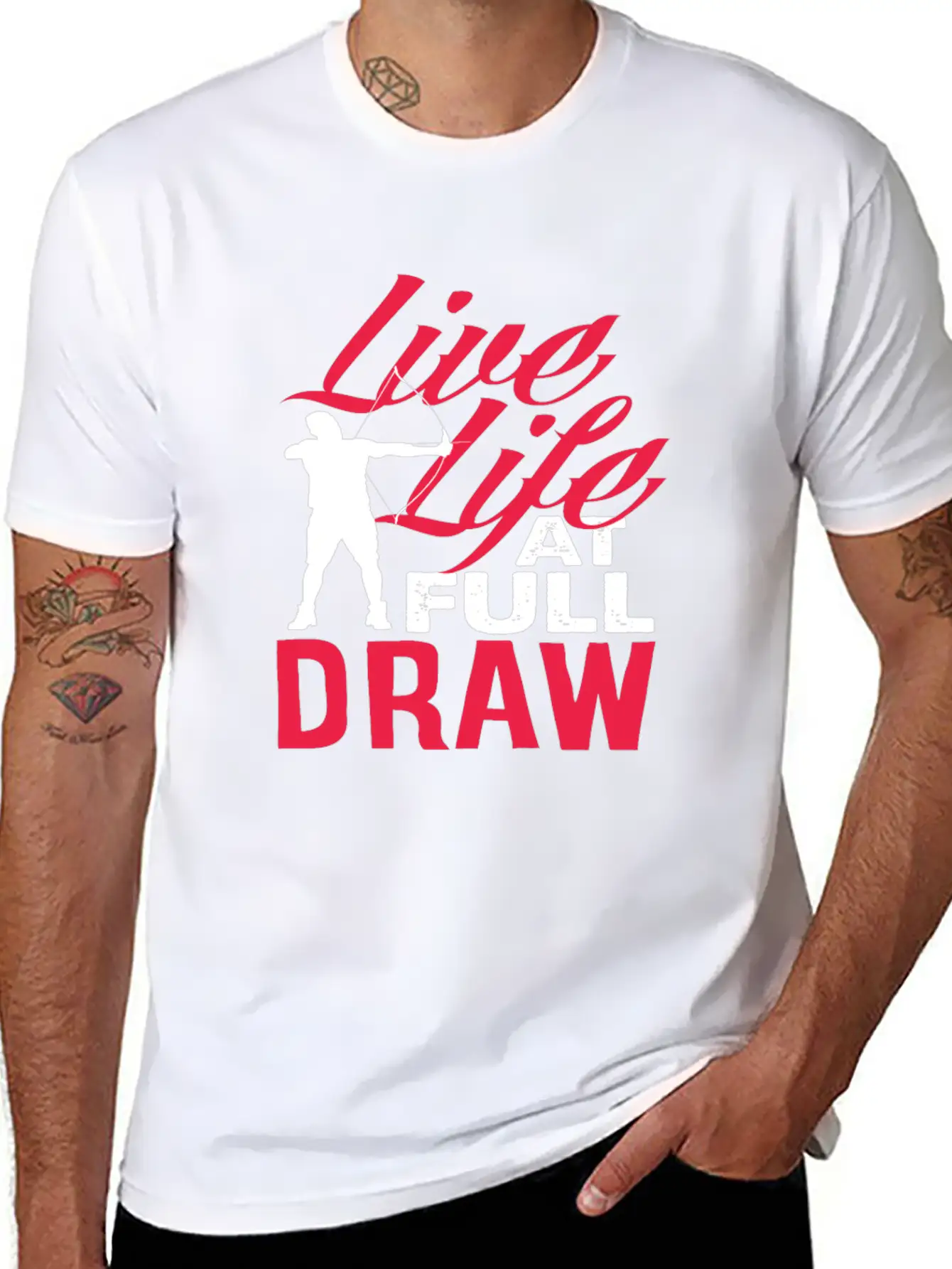 Archery Life Archer Unisex Short Sleeve Soft Cotton T-Shirt – Casual Everyday Wear