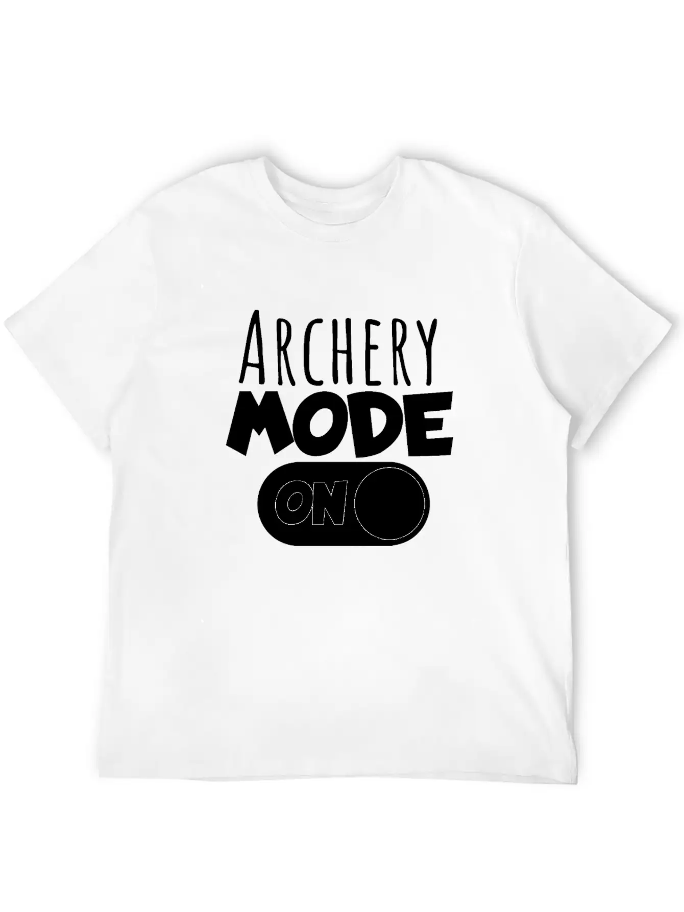 Archery Mode On Stylish Everyday T-Shirt – Unisex Basic Cotton Tee