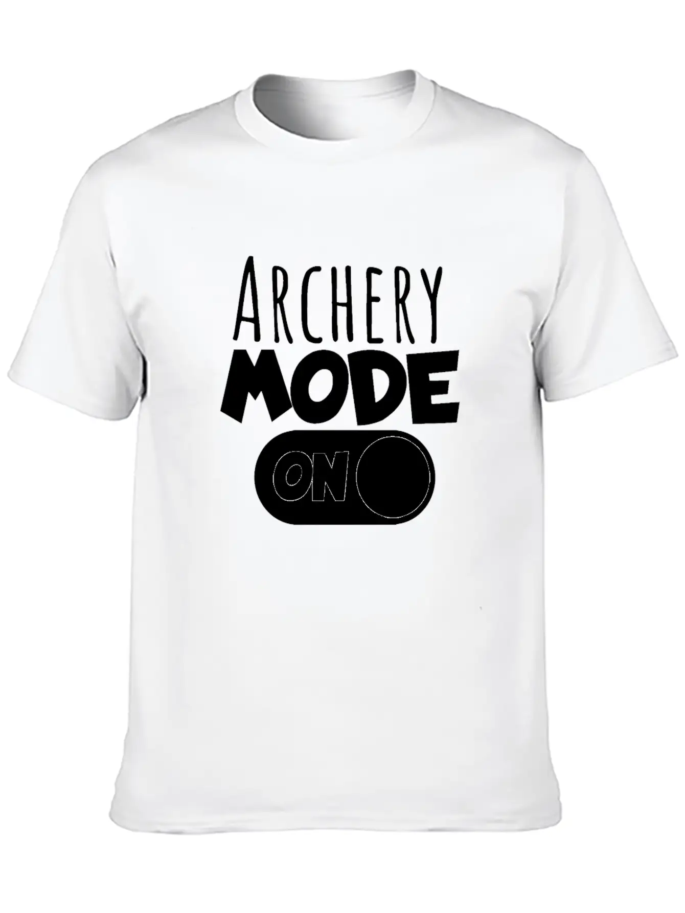 Archery Mode On Stylish Everyday T-Shirt – Unisex Basic Cotton Tee