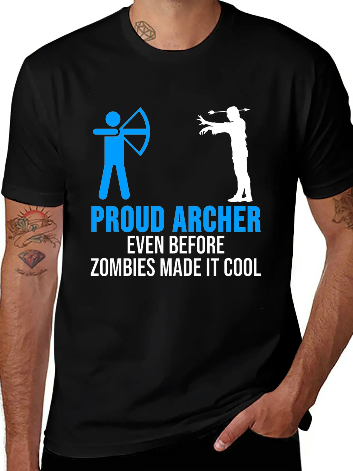 Archery Shirt Archer Bow And Arrow Gift Stylish Everyday T-Shirt – Unisex Basic Cotton Tee