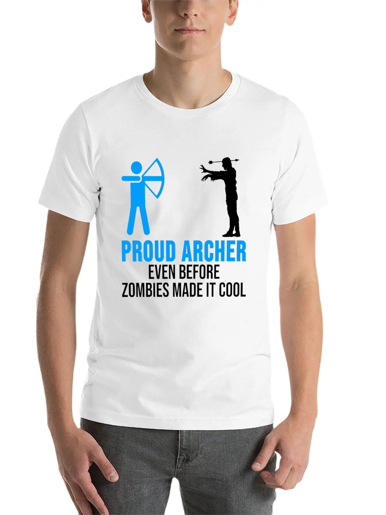 Archery Shirt Archer Bow And Arrow Gift Stylish Everyday T-Shirt – Unisex Basic Cotton Tee