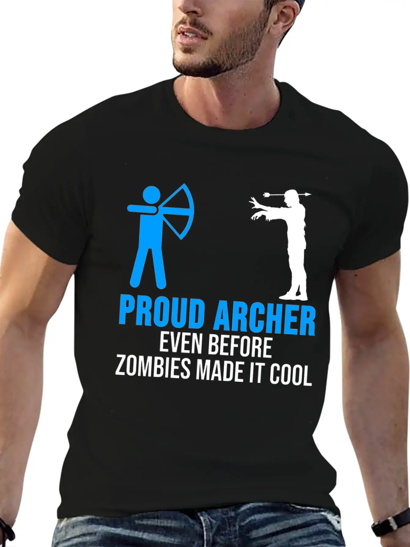 Archery Shirt Archer Bow And Arrow Gift Stylish Everyday T-Shirt – Unisex Basic Cotton Tee