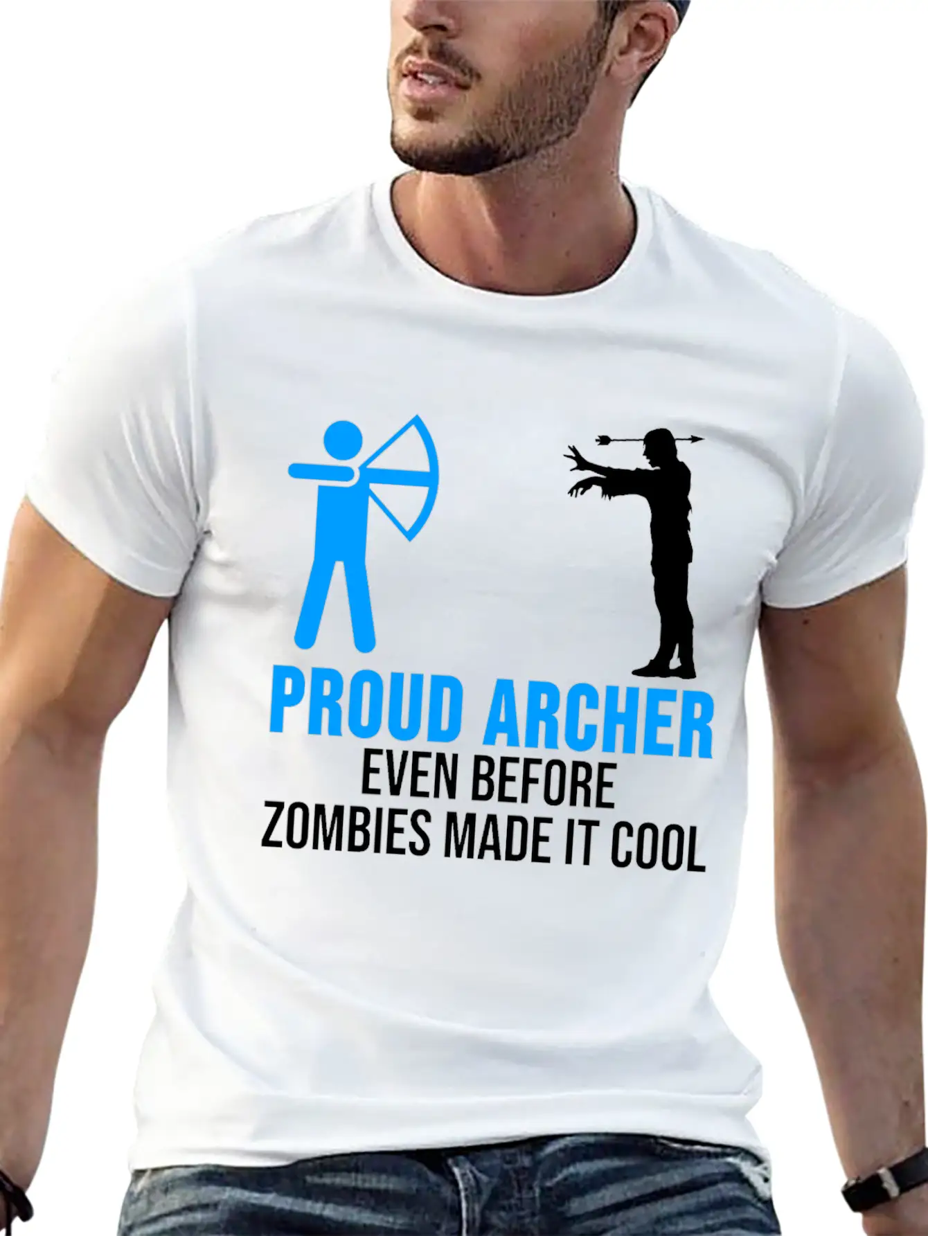 Archery Shirt Archer Bow And Arrow Gift Stylish Everyday T-Shirt – Unisex Basic Cotton Tee