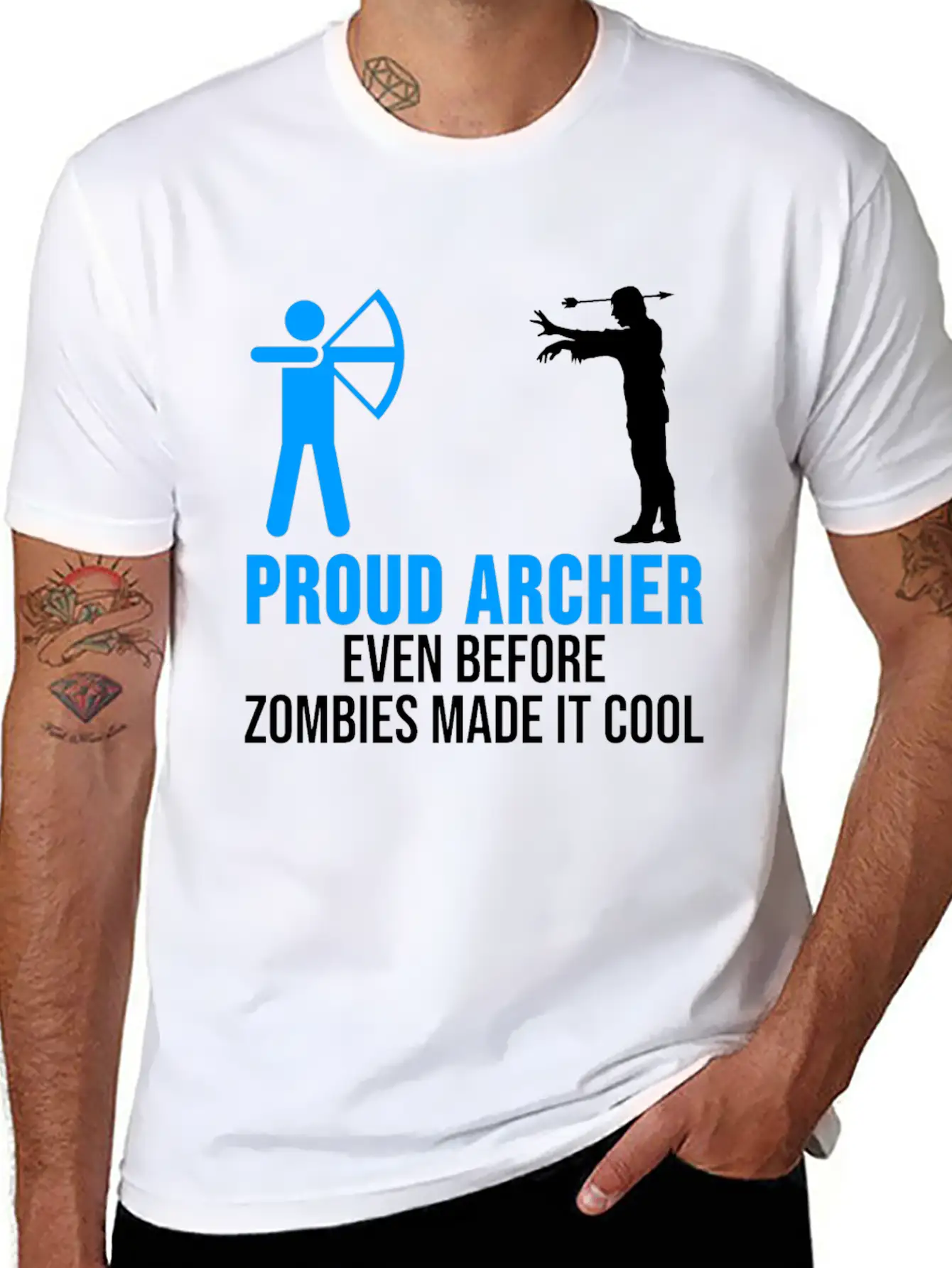 Archery Shirt Archer Bow And Arrow Gift Stylish Everyday T-Shirt – Unisex Basic Cotton Tee