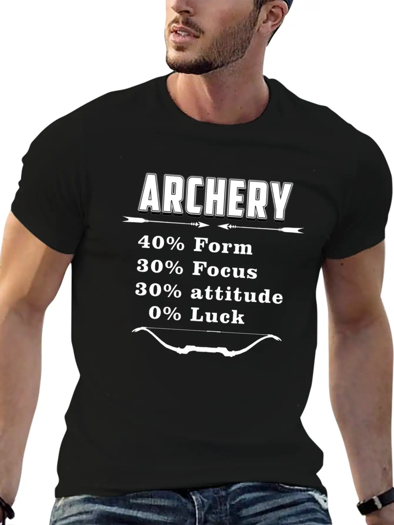 Archery, Sport Unisex Short Sleeve Soft Cotton T-Shirt – Casual Everyday Wear