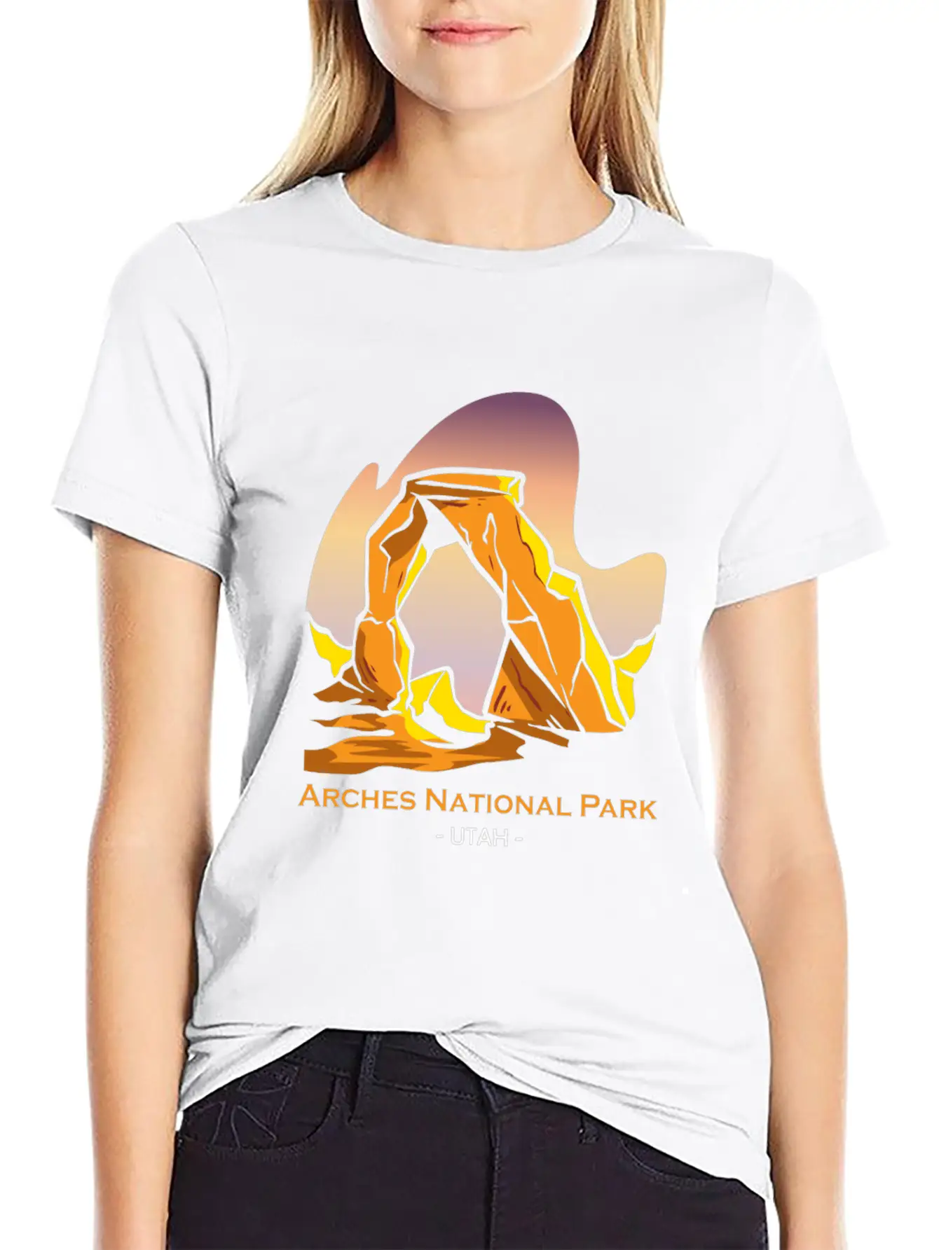 Arches National Park Utah Stylish Everyday T-Shirt – Unisex Basic Cotton Tee
