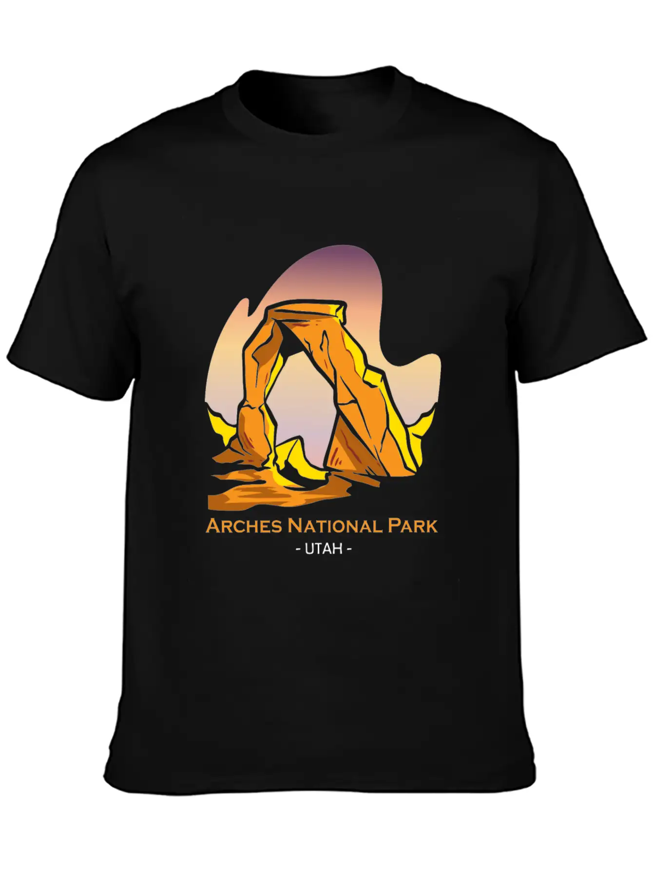 Arches National Park Utah Stylish Everyday T-Shirt – Unisex Basic Cotton Tee