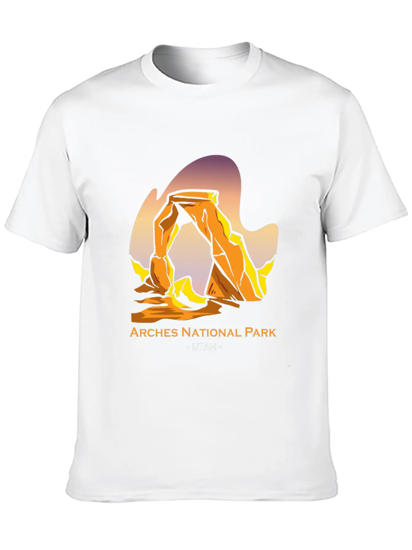 Arches National Park Utah Stylish Everyday T-Shirt – Unisex Basic Cotton Tee