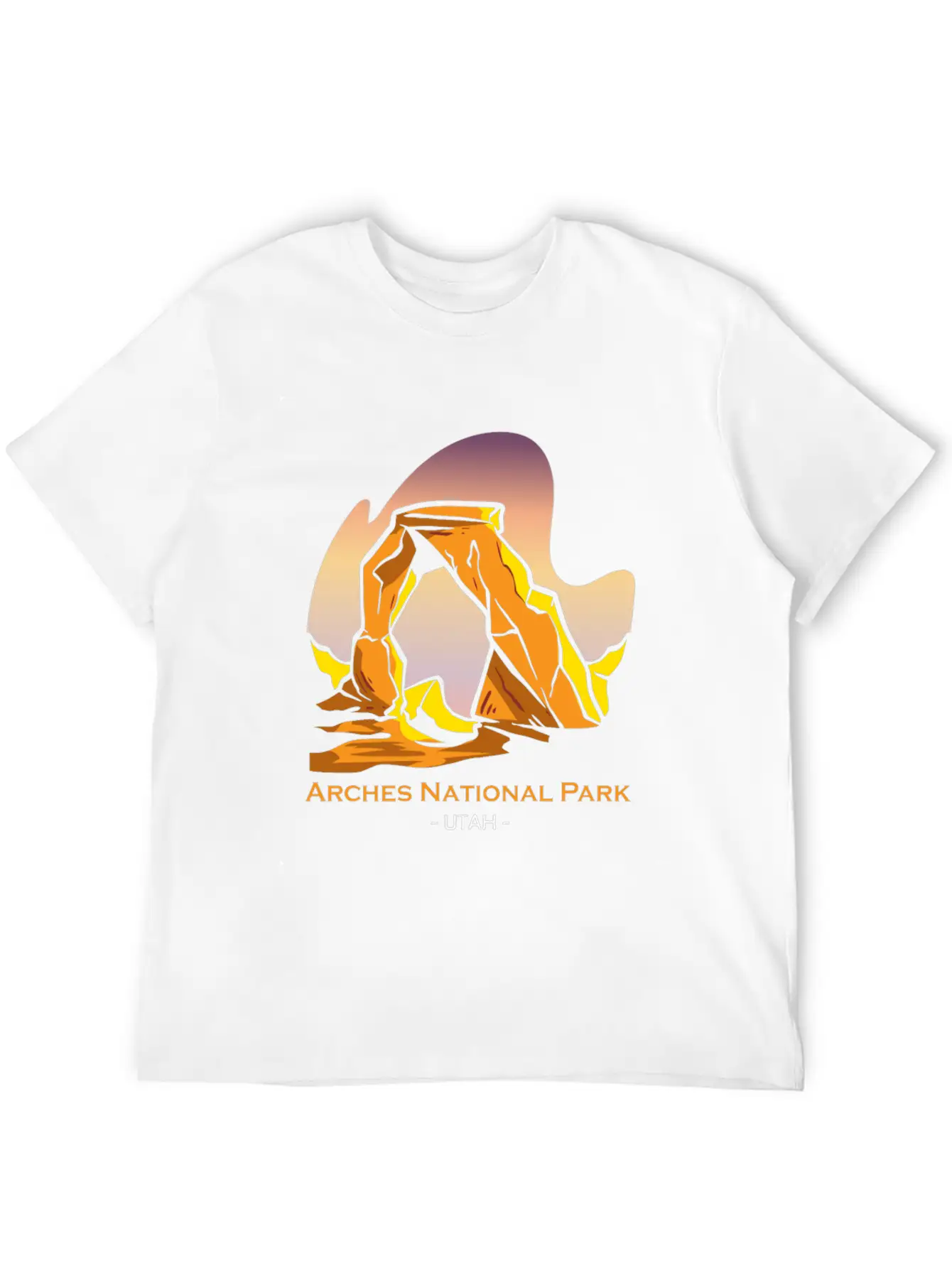 Arches National Park Utah Stylish Everyday T-Shirt – Unisex Basic Cotton Tee