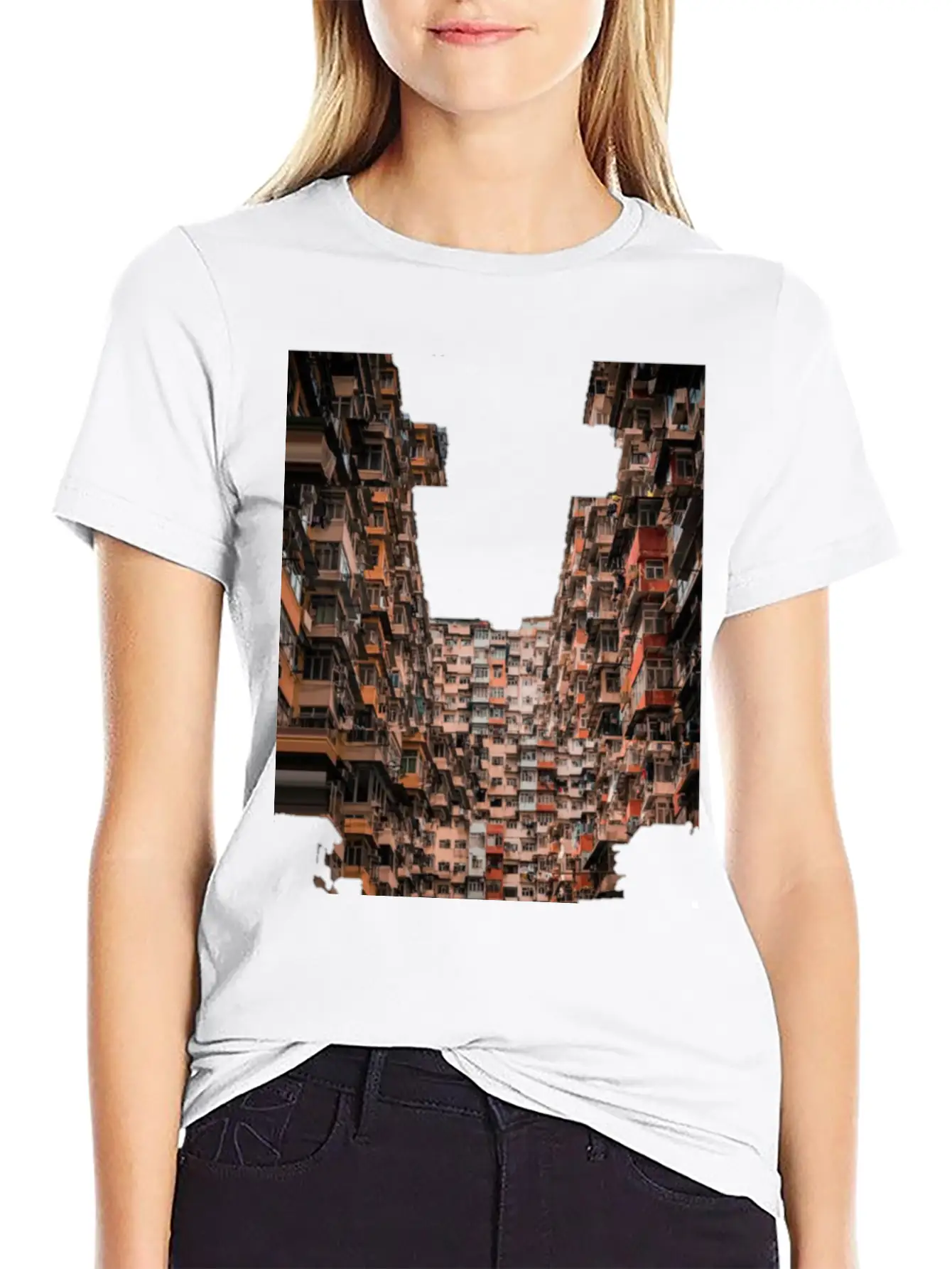 Architect Fashion House Building Basic Graphic T-Shirt – Daily Comfort In Soft Cotton