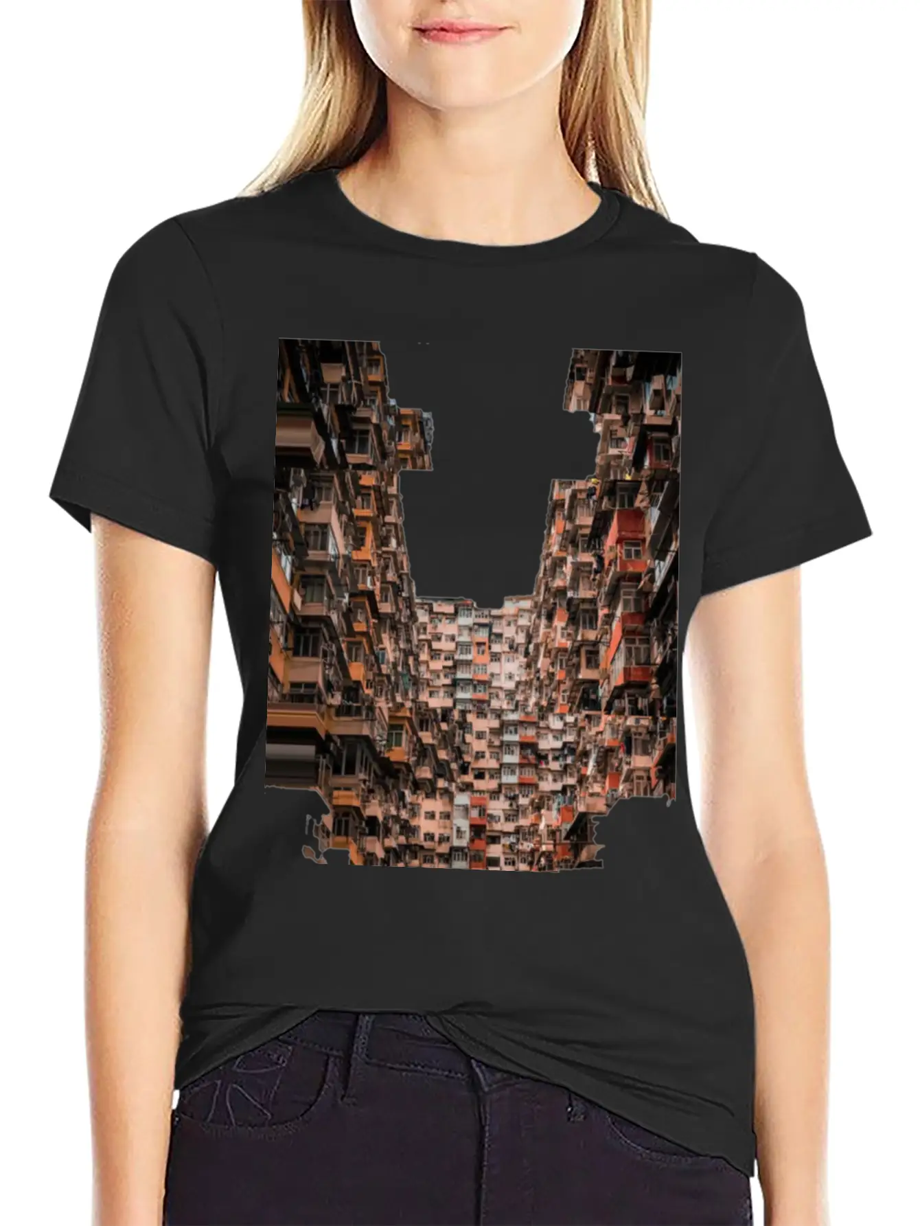 Architect Fashion House Building Basic Graphic T-Shirt – Daily Comfort In Soft Cotton
