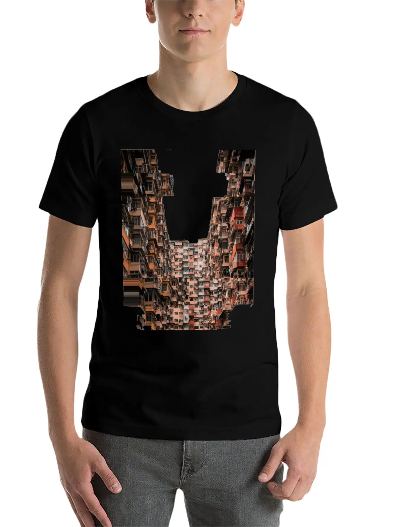 Architect Fashion House Building Basic Graphic T-Shirt – Daily Comfort In Soft Cotton