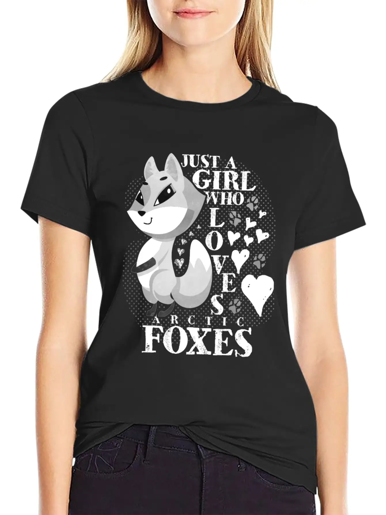 Arctic Fox Stylish Everyday T-Shirt – Unisex Basic Cotton Tee