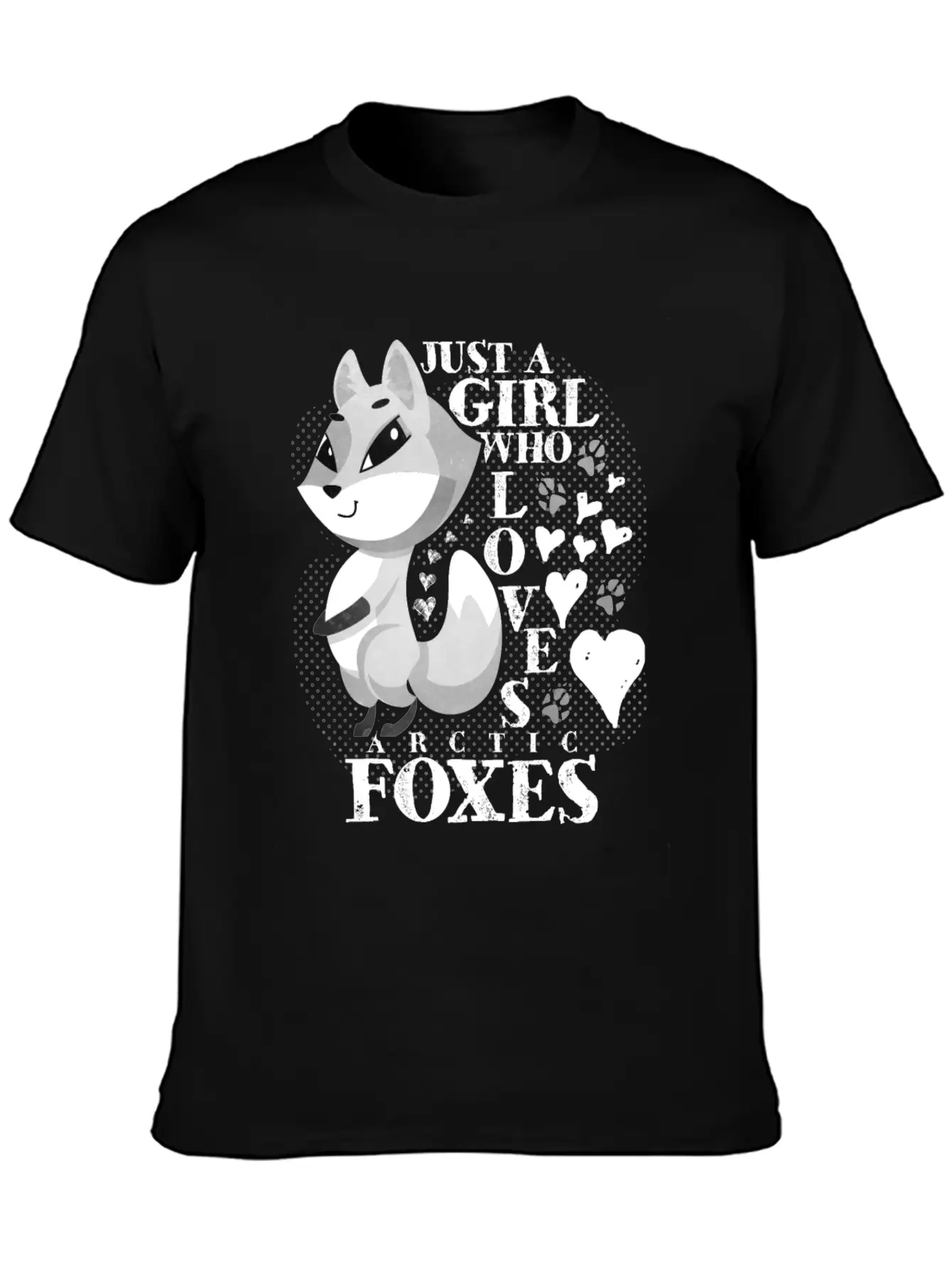Arctic Fox Stylish Everyday T-Shirt – Unisex Basic Cotton Tee