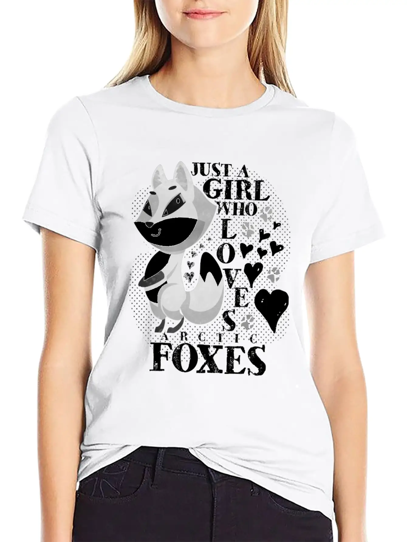 Arctic Fox Stylish Everyday T-Shirt – Unisex Basic Cotton Tee