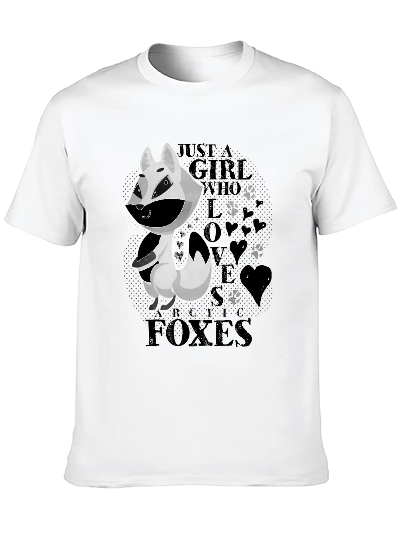Arctic Fox Stylish Everyday T-Shirt – Unisex Basic Cotton Tee