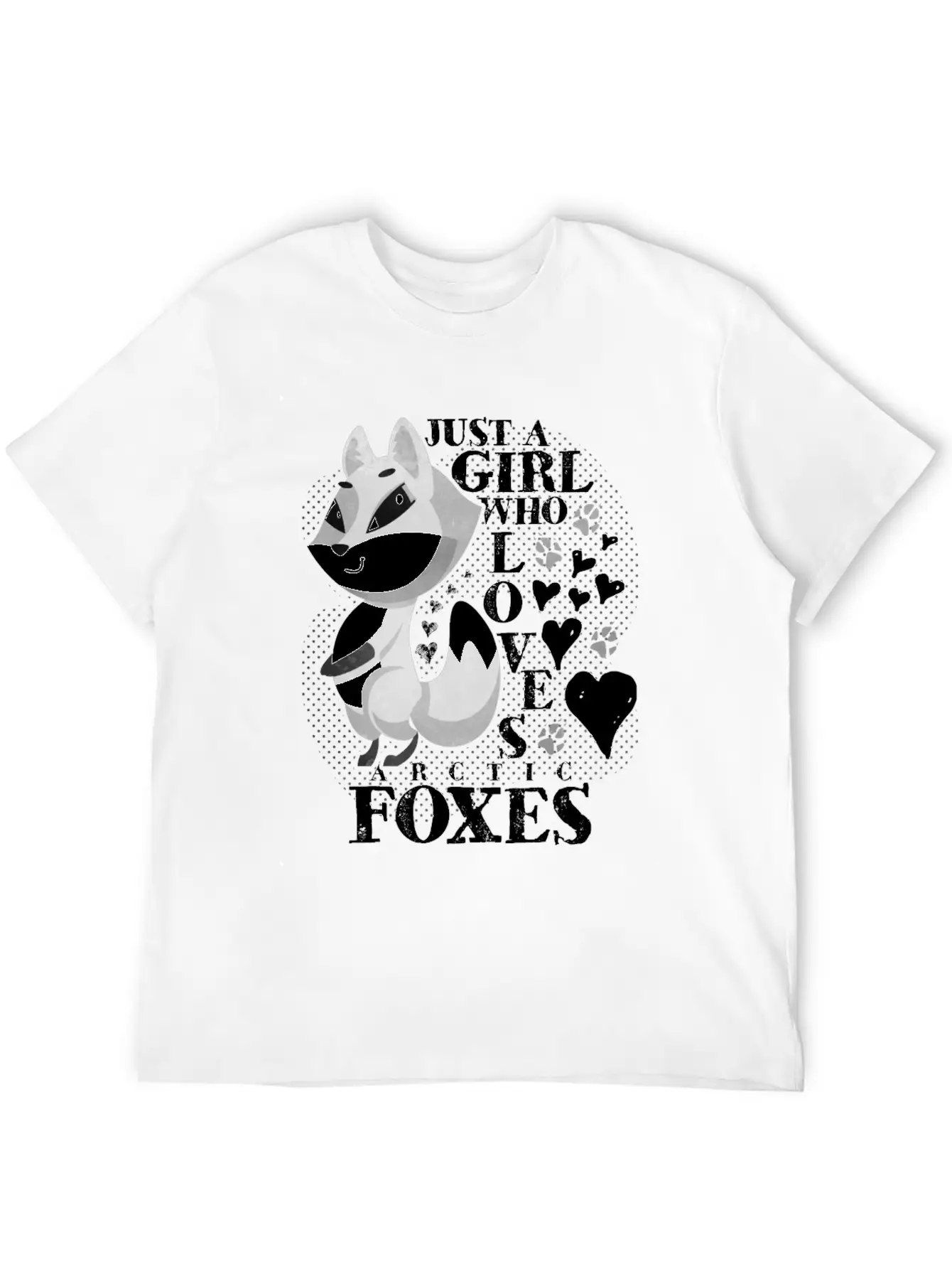 Arctic Fox Stylish Everyday T-Shirt – Unisex Basic Cotton Tee