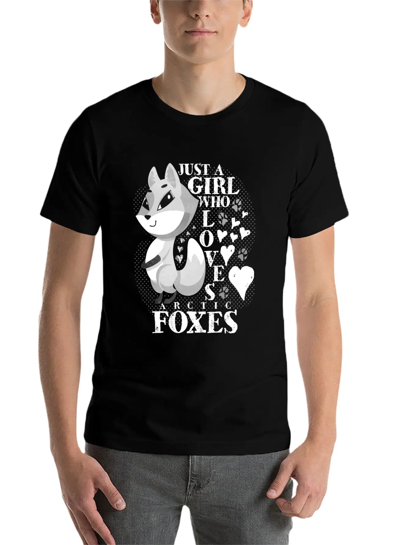 Arctic Fox Stylish Everyday T-Shirt – Unisex Basic Cotton Tee