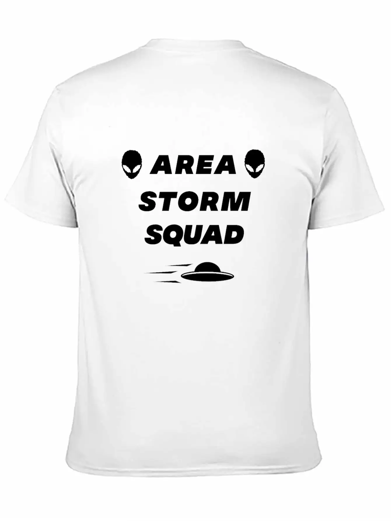 Area Storm Squad Alien UFO Shirt Essential Unisex Summer Tee – Soft Cotton Casual Fit