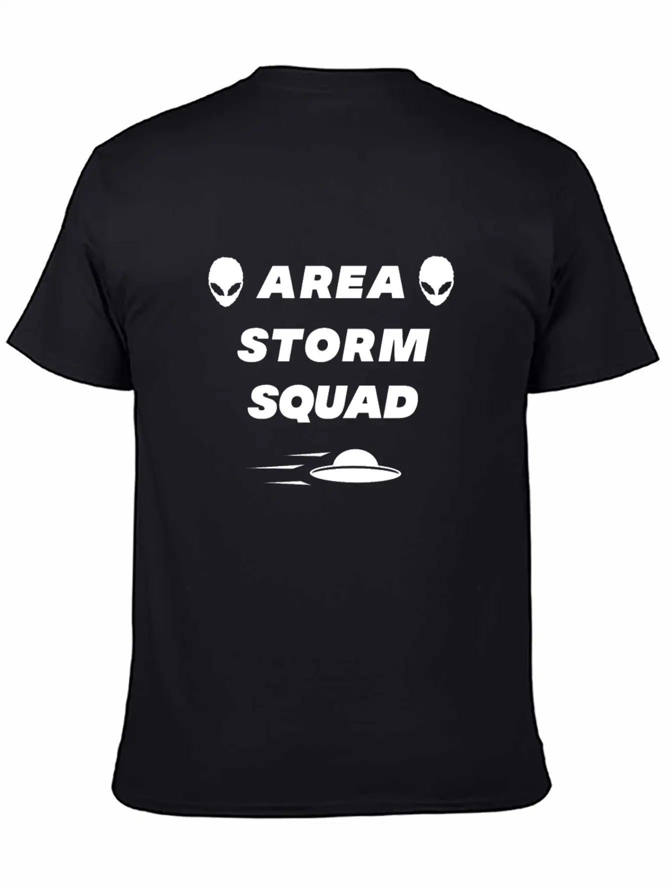 Area Storm Squad Alien UFO Shirt Essential Unisex Summer Tee – Soft Cotton Casual Fit