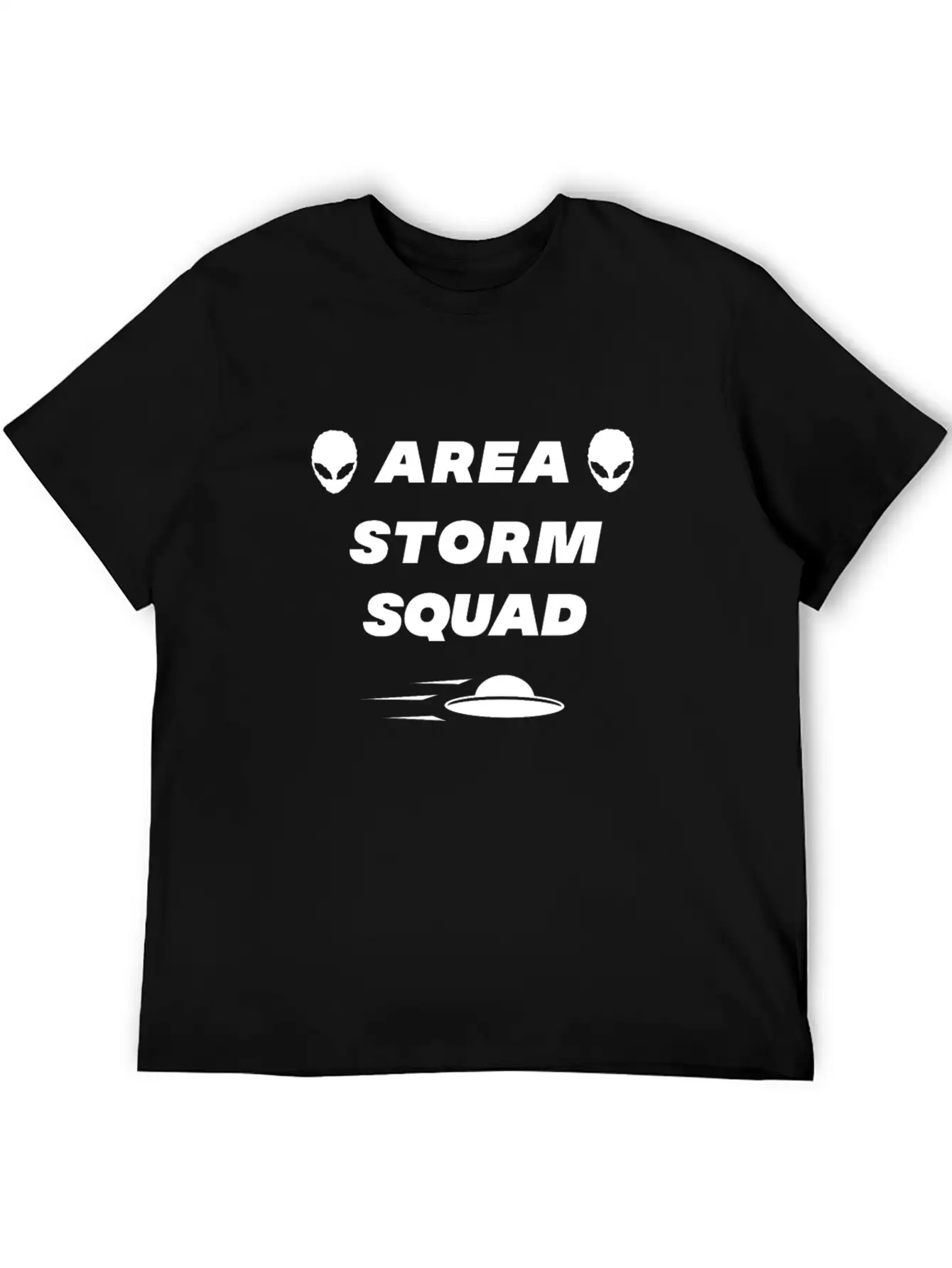 Area Storm Squad Alien UFO Shirt Essential Unisex Summer Tee – Soft Cotton Casual Fit
