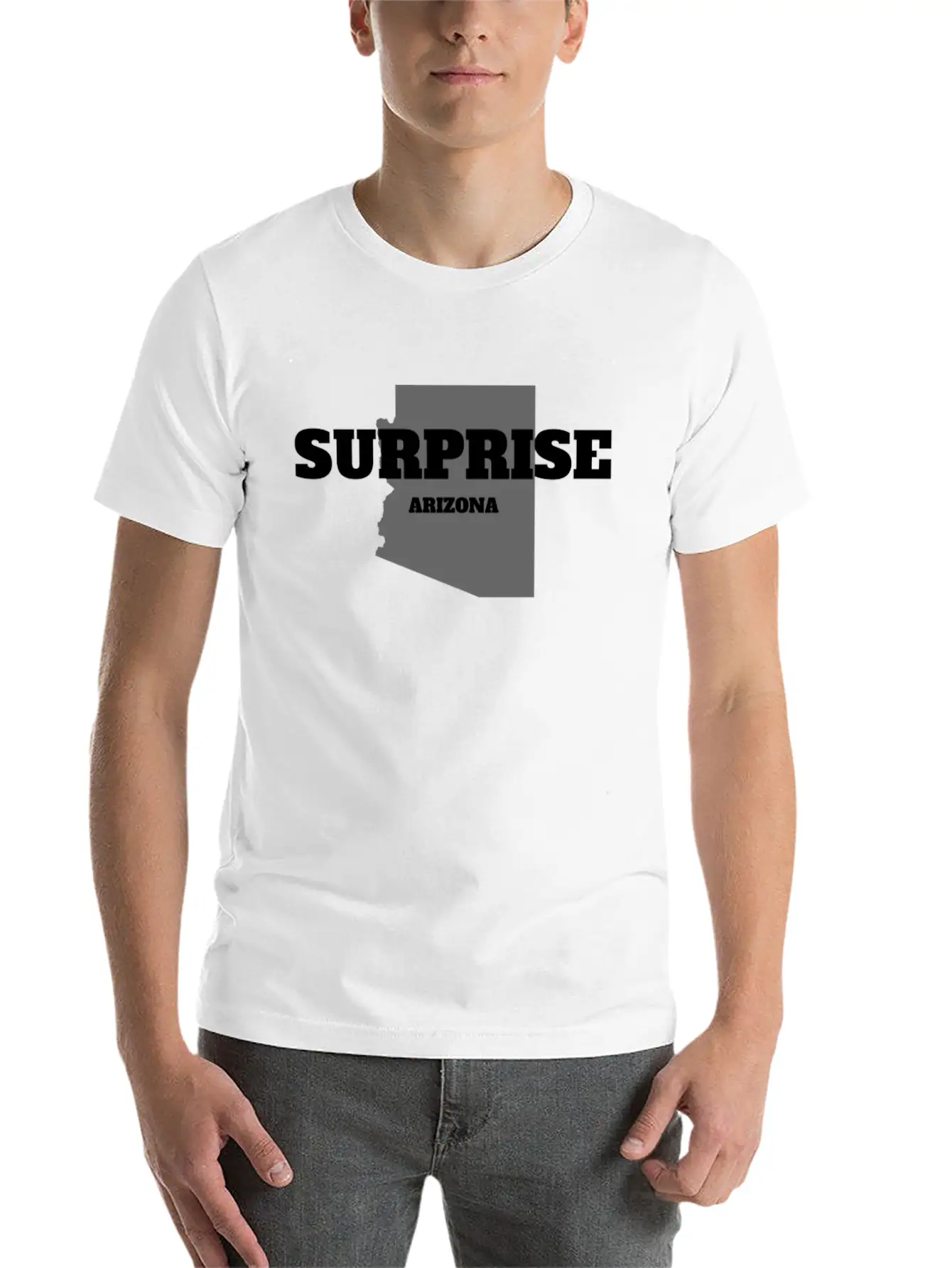 ARIZONA SURPRISE US STATE EDITION Stylish Everyday T-Shirt – Unisex Basic Cotton Tee