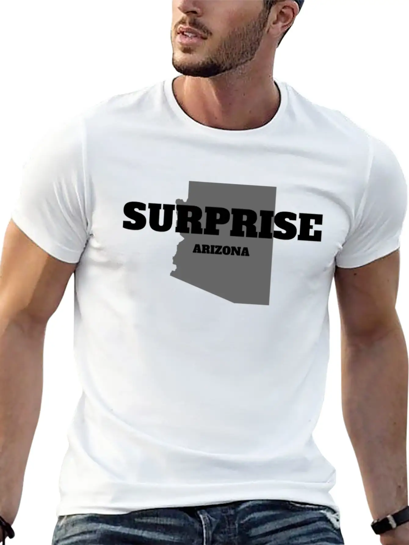 ARIZONA SURPRISE US STATE EDITION Stylish Everyday T-Shirt – Unisex Basic Cotton Tee