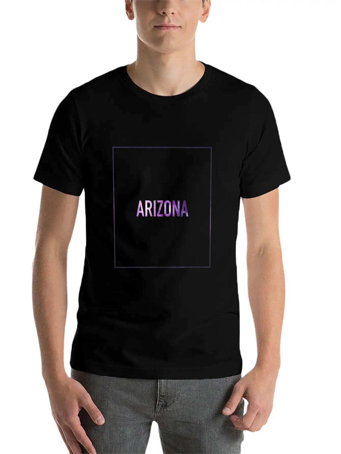Arizona - Total Basics Essential Unisex Summer Tee – Soft Cotton Casual Fit
