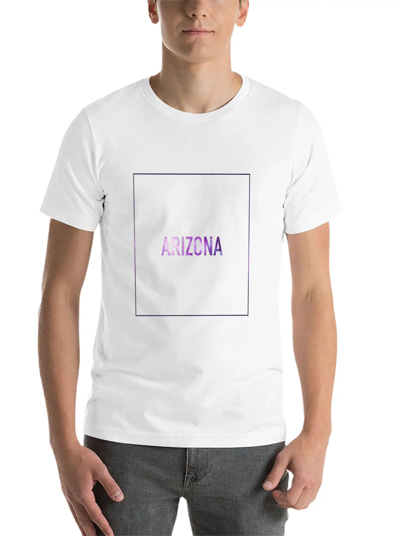 Arizona - Total Basics Essential Unisex Summer Tee – Soft Cotton Casual Fit