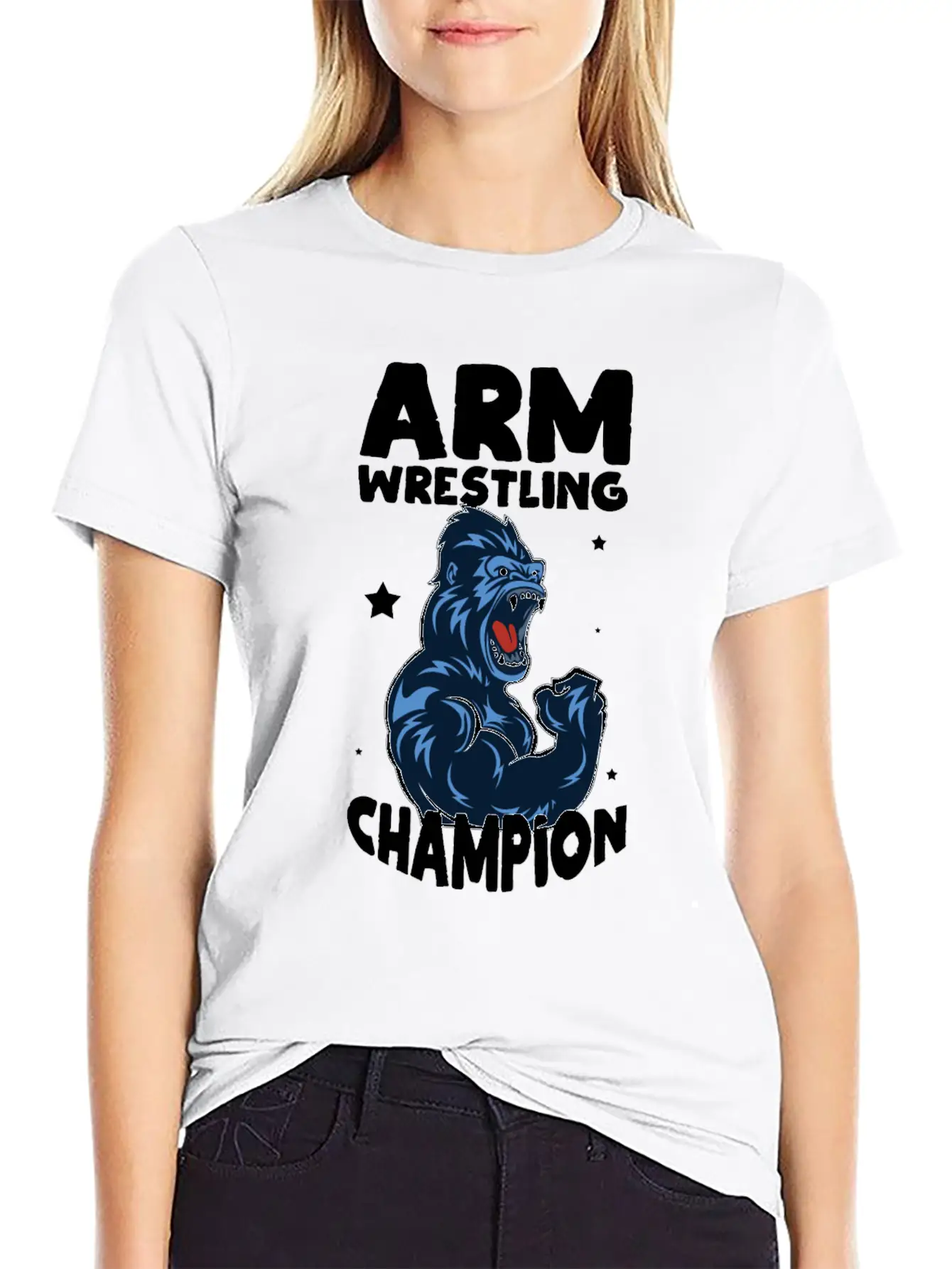 Arm Wrestling Unisex Casual T-Shirt – Clean Design For Daily Comfort