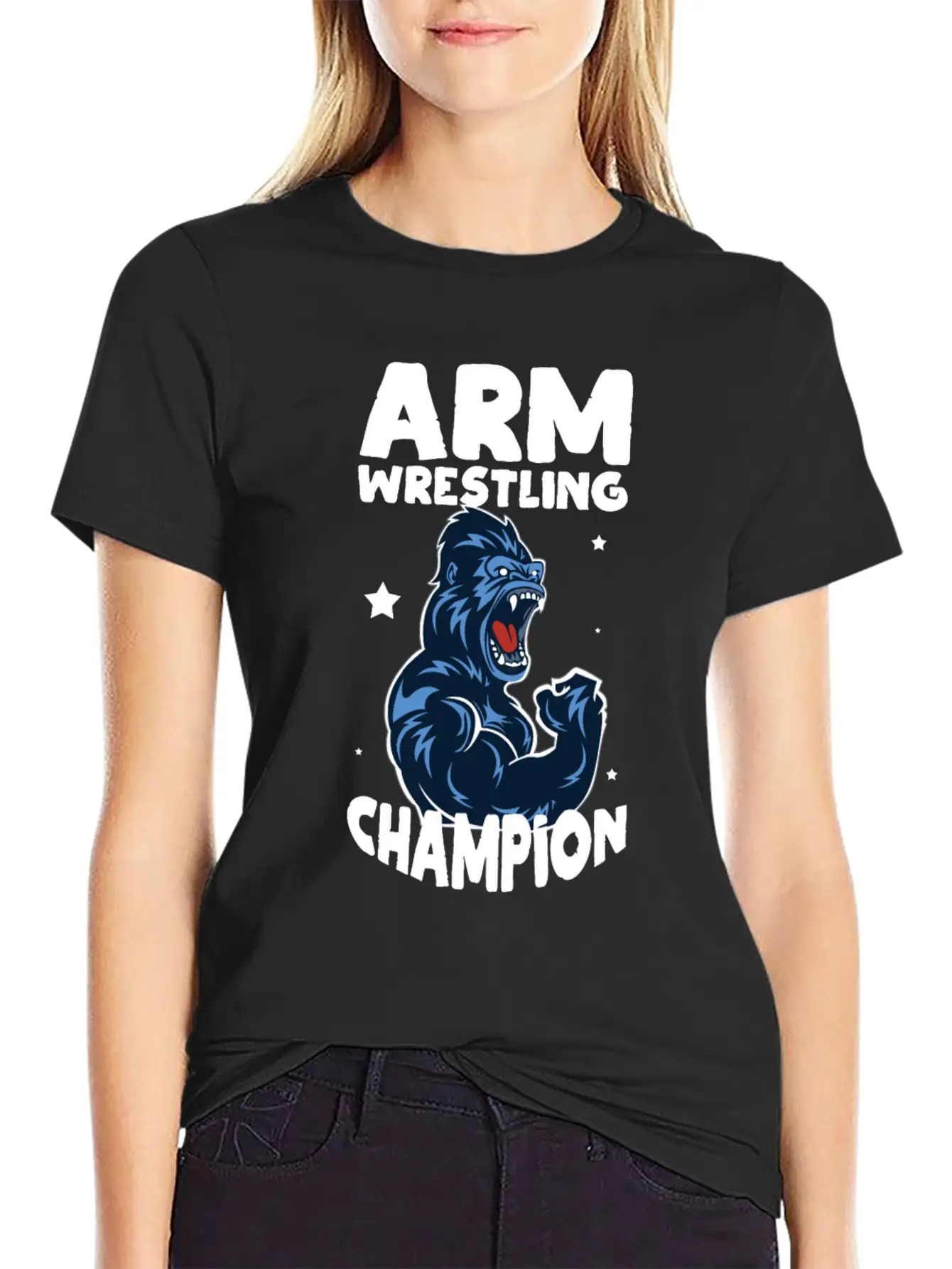 Arm Wrestling Unisex Casual T-Shirt – Clean Design For Daily Comfort