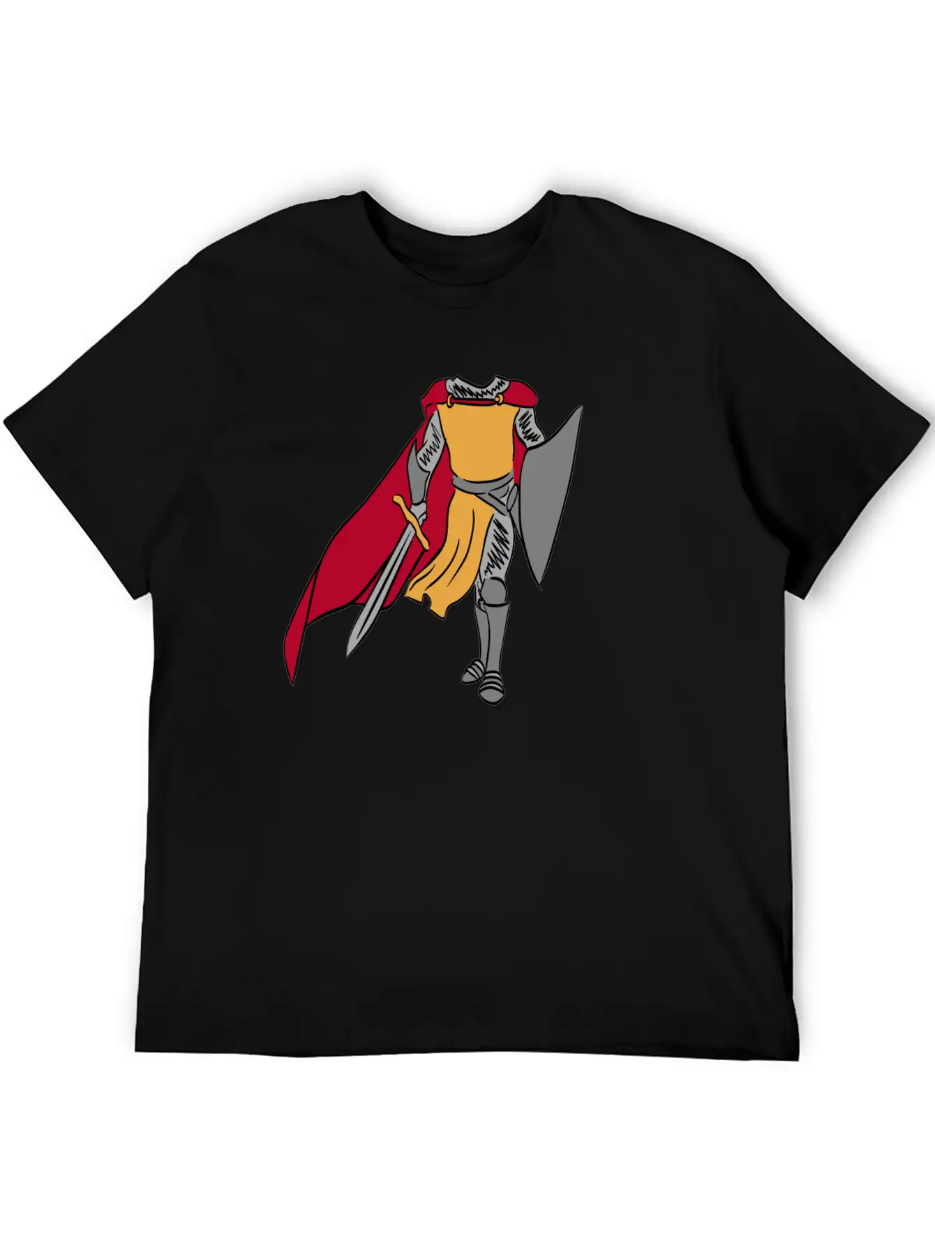 Armor Castle Lover Great Gift Idea For Every Essential Unisex Summer Tee – Soft Cotton Casual Fit