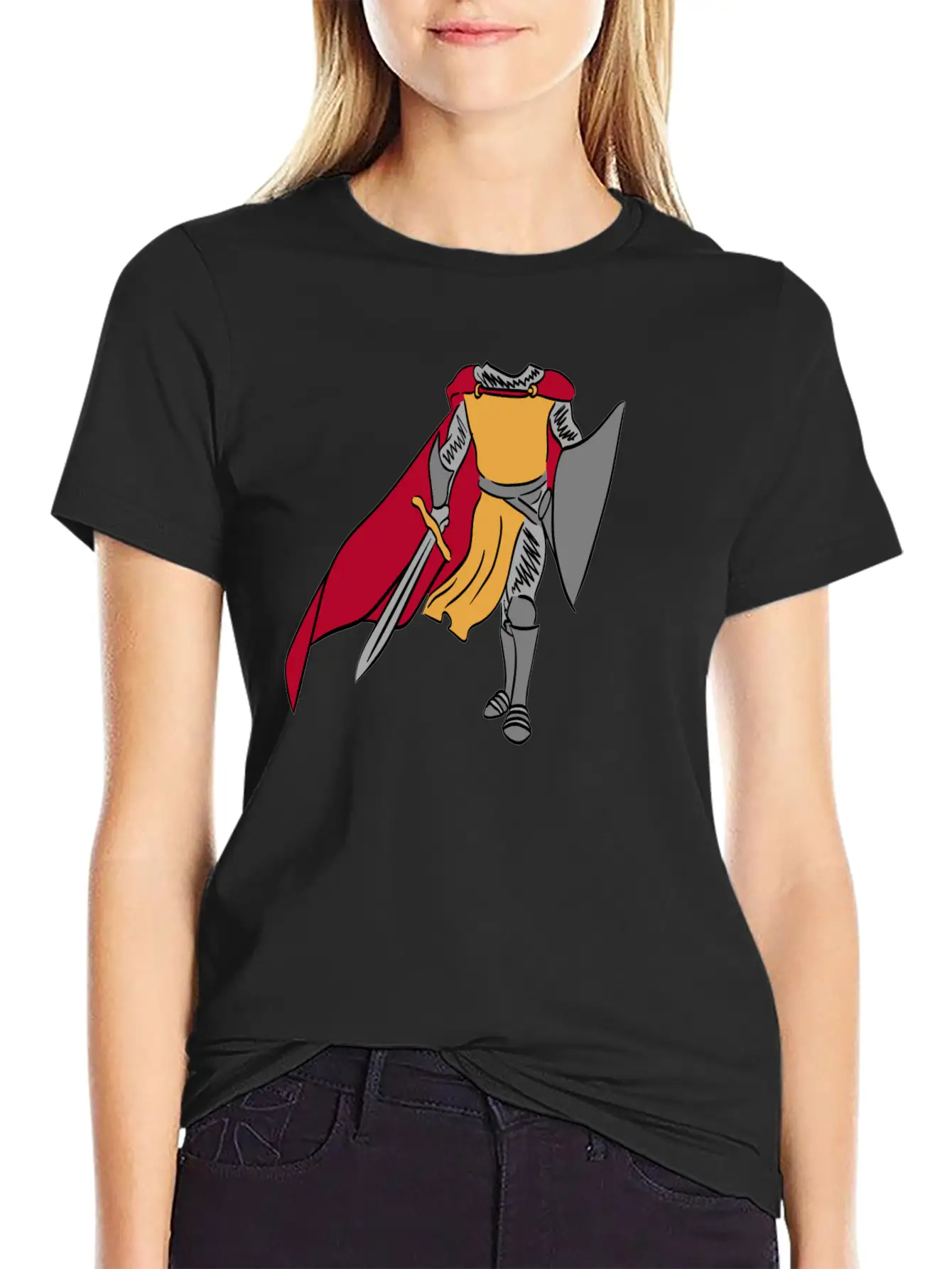 Armor Castle Lover Great Gift Idea For Every Essential Unisex Summer Tee – Soft Cotton Casual Fit