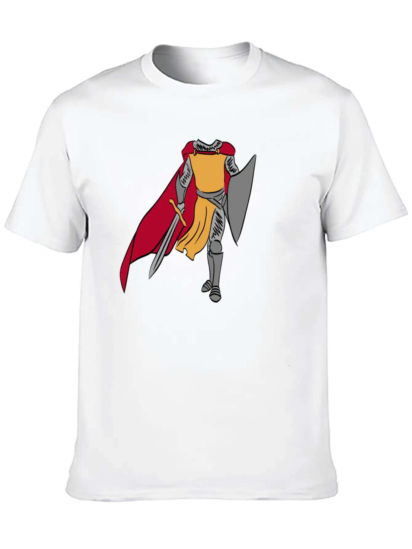 Armor Castle Lover Great Gift Idea For Every Essential Unisex Summer Tee – Soft Cotton Casual Fit
