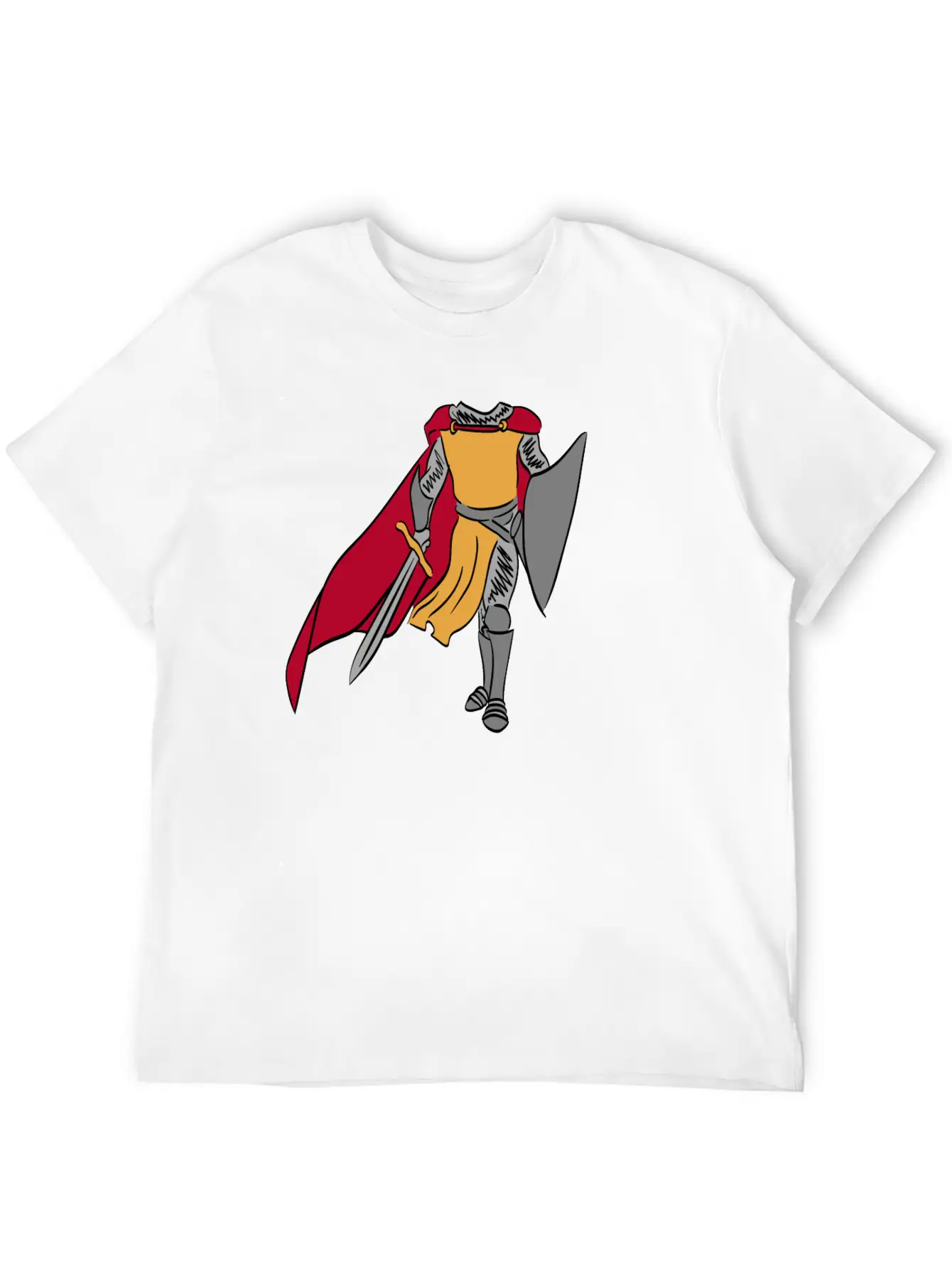 Armor Castle Lover Great Gift Idea For Every Essential Unisex Summer Tee – Soft Cotton Casual Fit