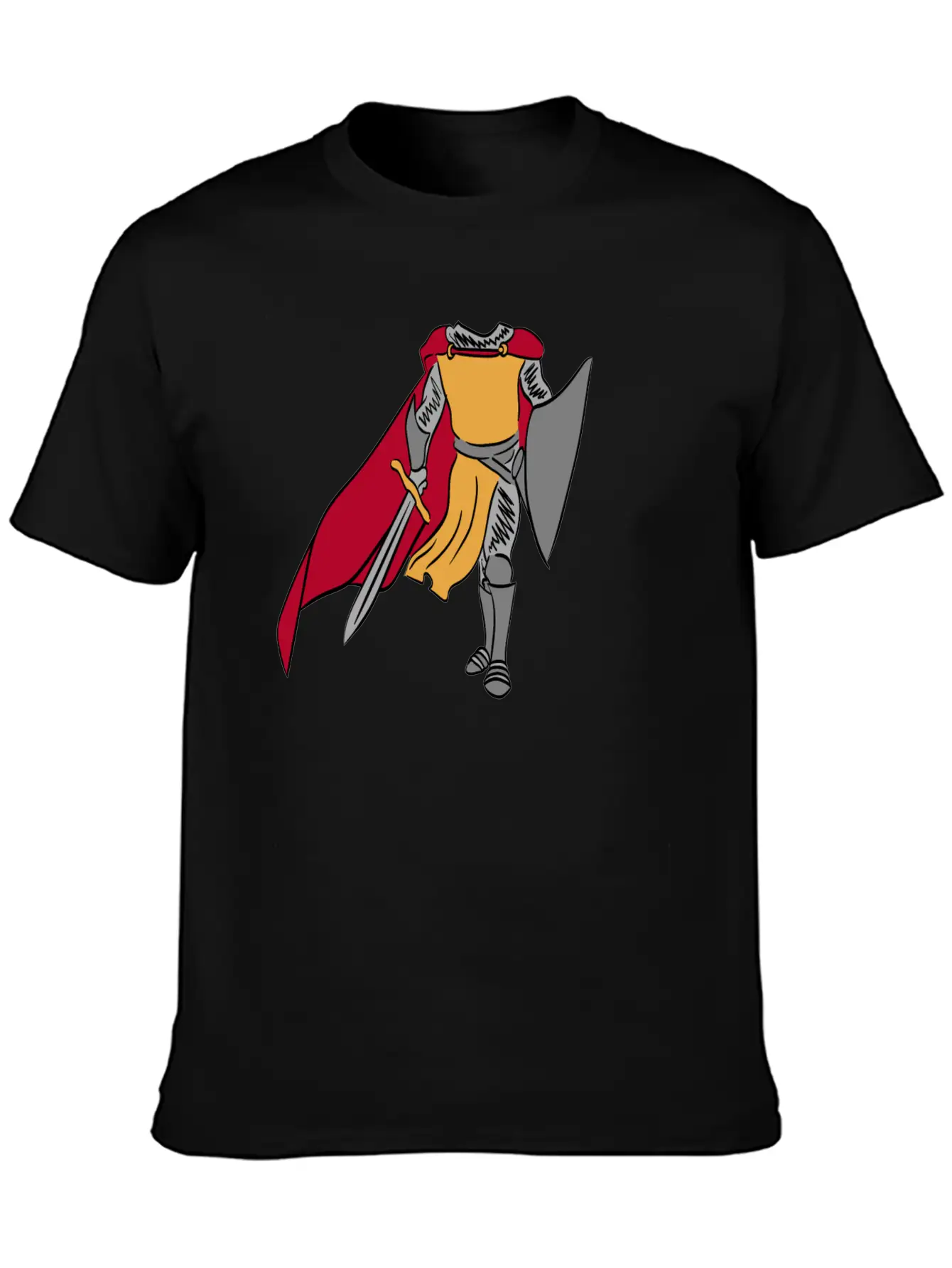 Armor Castle Lover Great Gift Idea For Every Essential Unisex Summer Tee – Soft Cotton Casual Fit