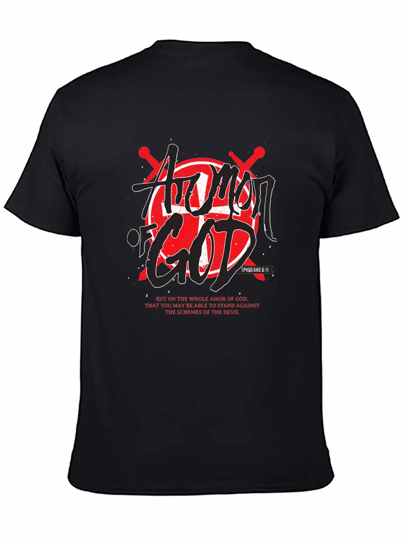 Armor Of God Bible Verse Christian Stylish Everyday T-Shirt – Unisex Basic Cotton Tee