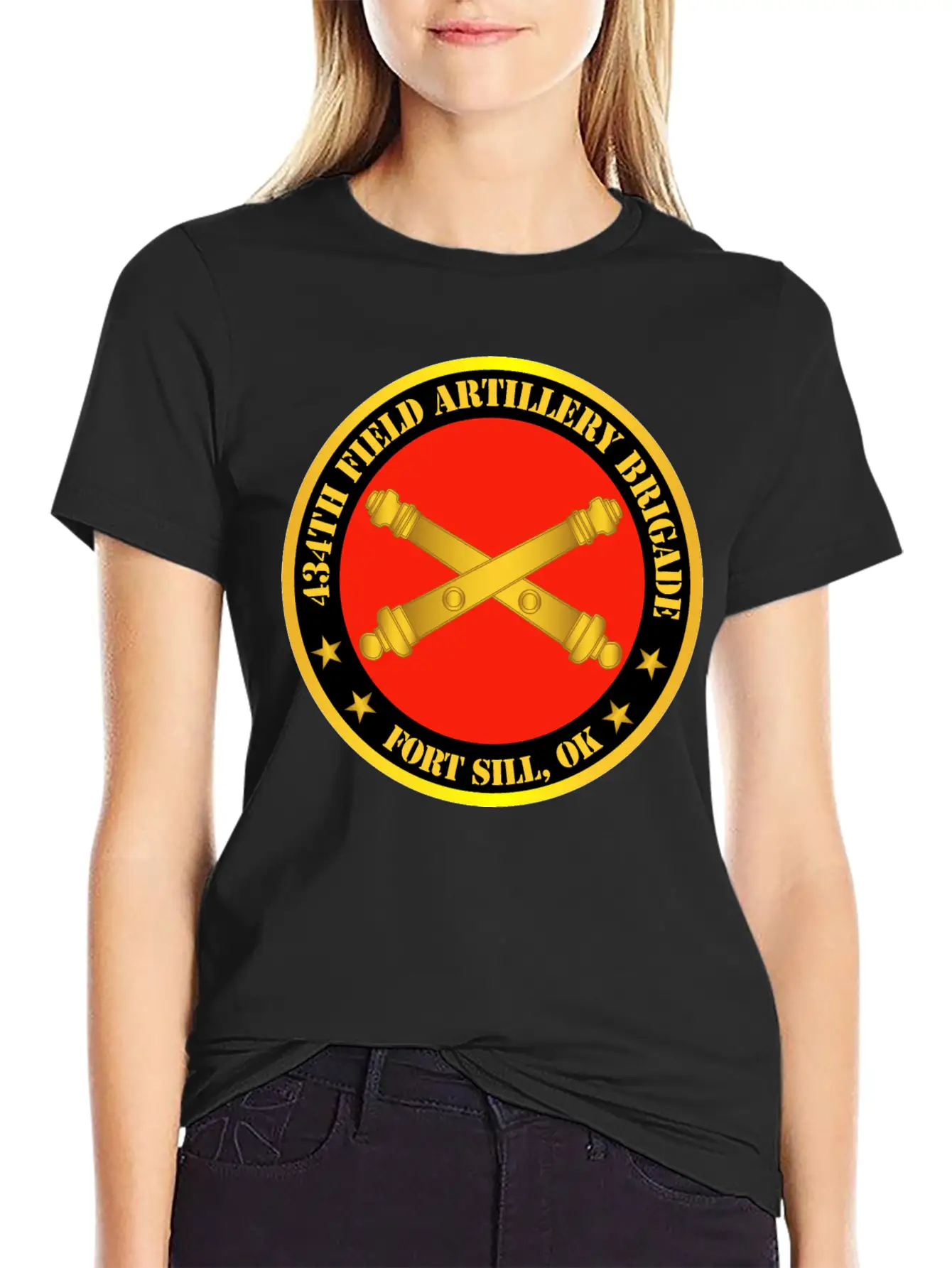 Army 434th Field Artillery Bde W Branch Ft Sill OK Comfortable Minimalist Graphic Tee – Summer Style Essential