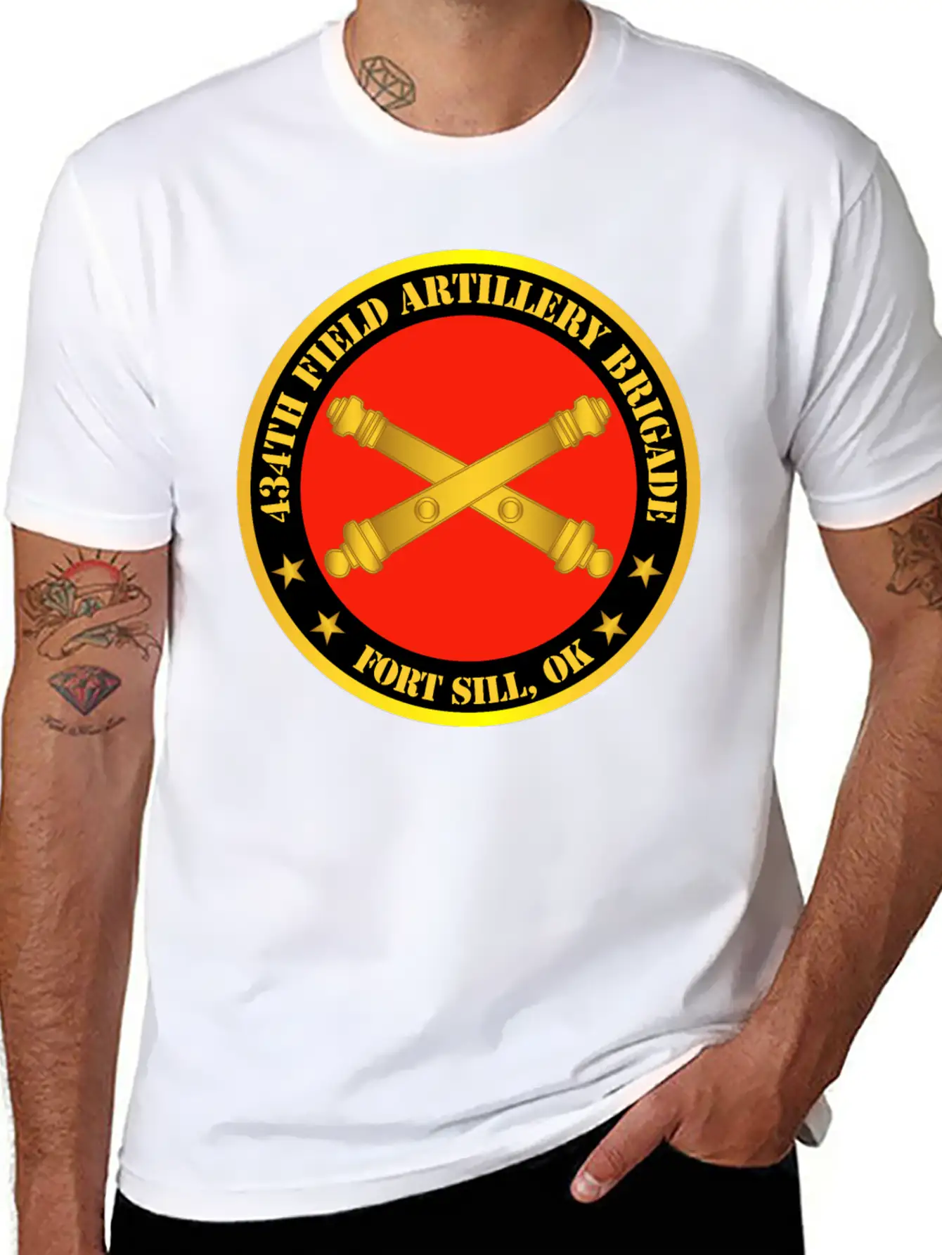 Army 434th Field Artillery Bde W Branch Ft Sill OK Comfortable Minimalist Graphic Tee – Summer Style Essential